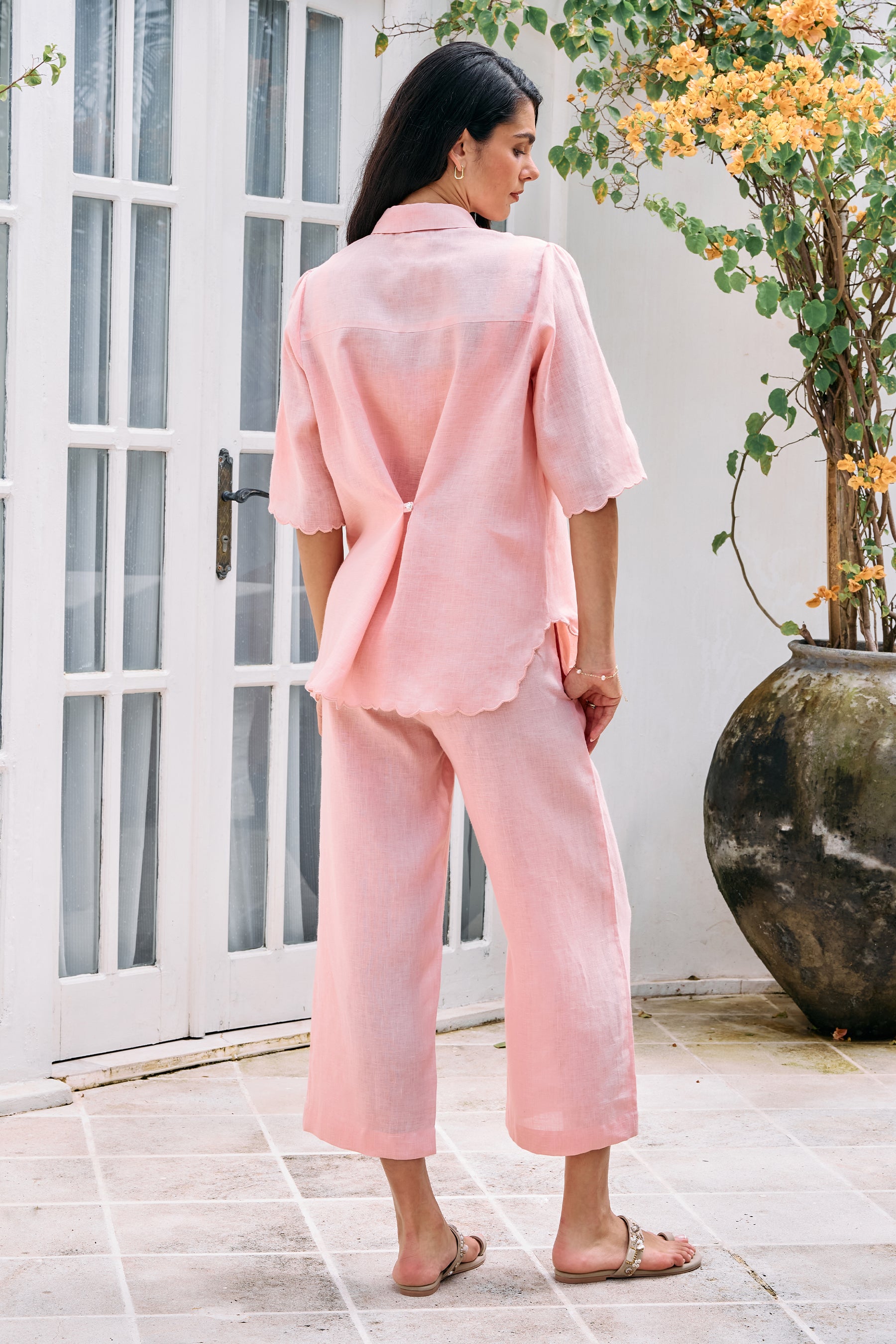 Slow Life Pants (Raspberry)
