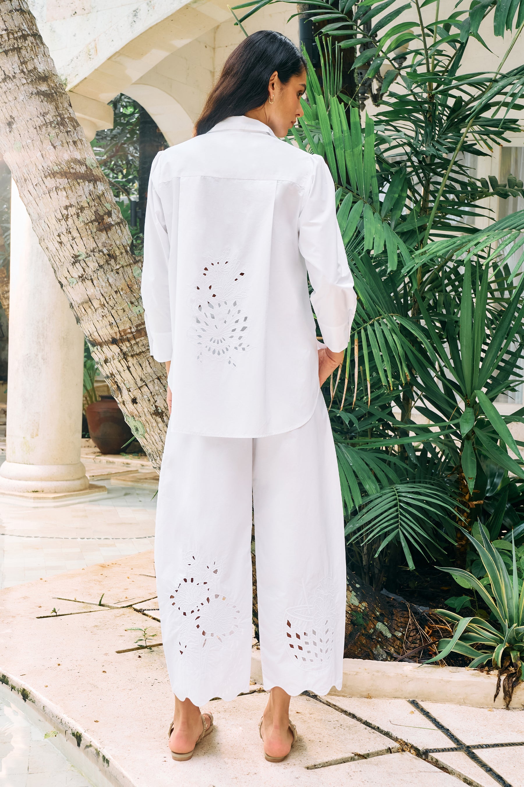 Spring Air Pants (White)