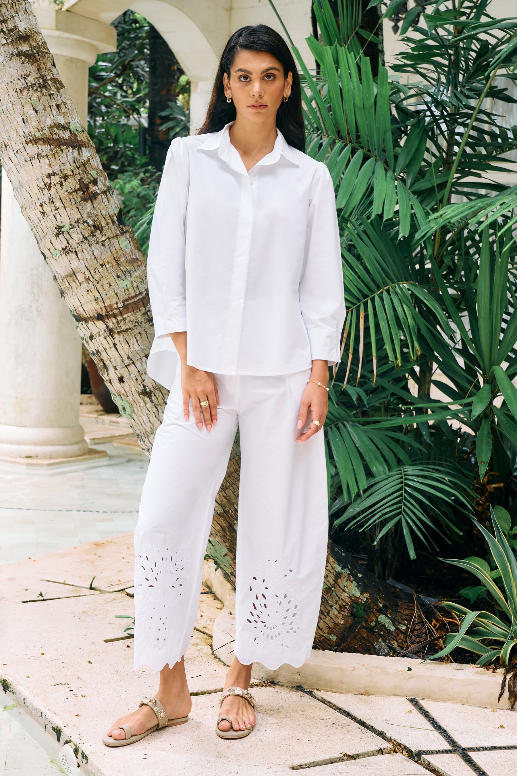Spring Air Pants (White)