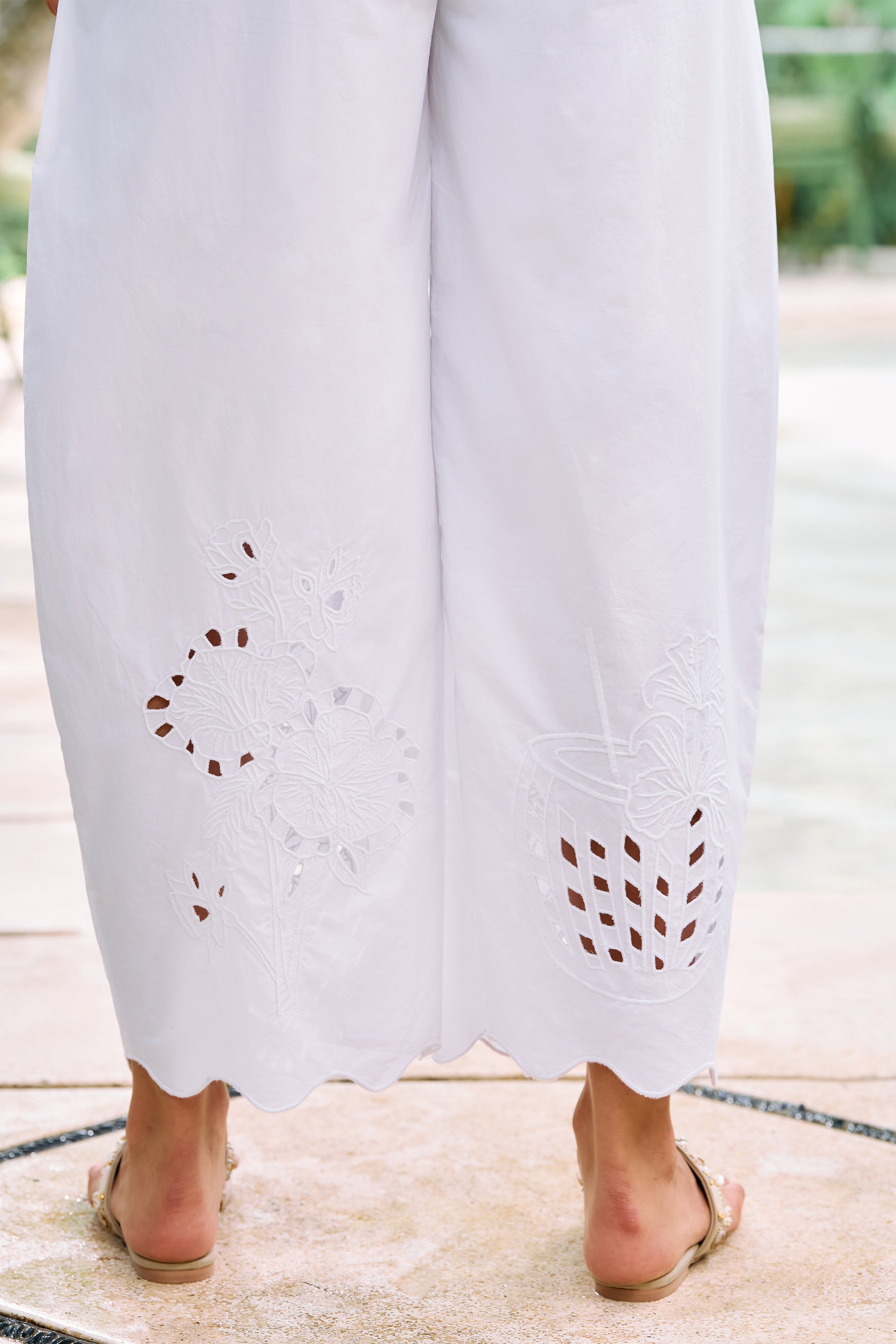 Spring Air Pants (White)