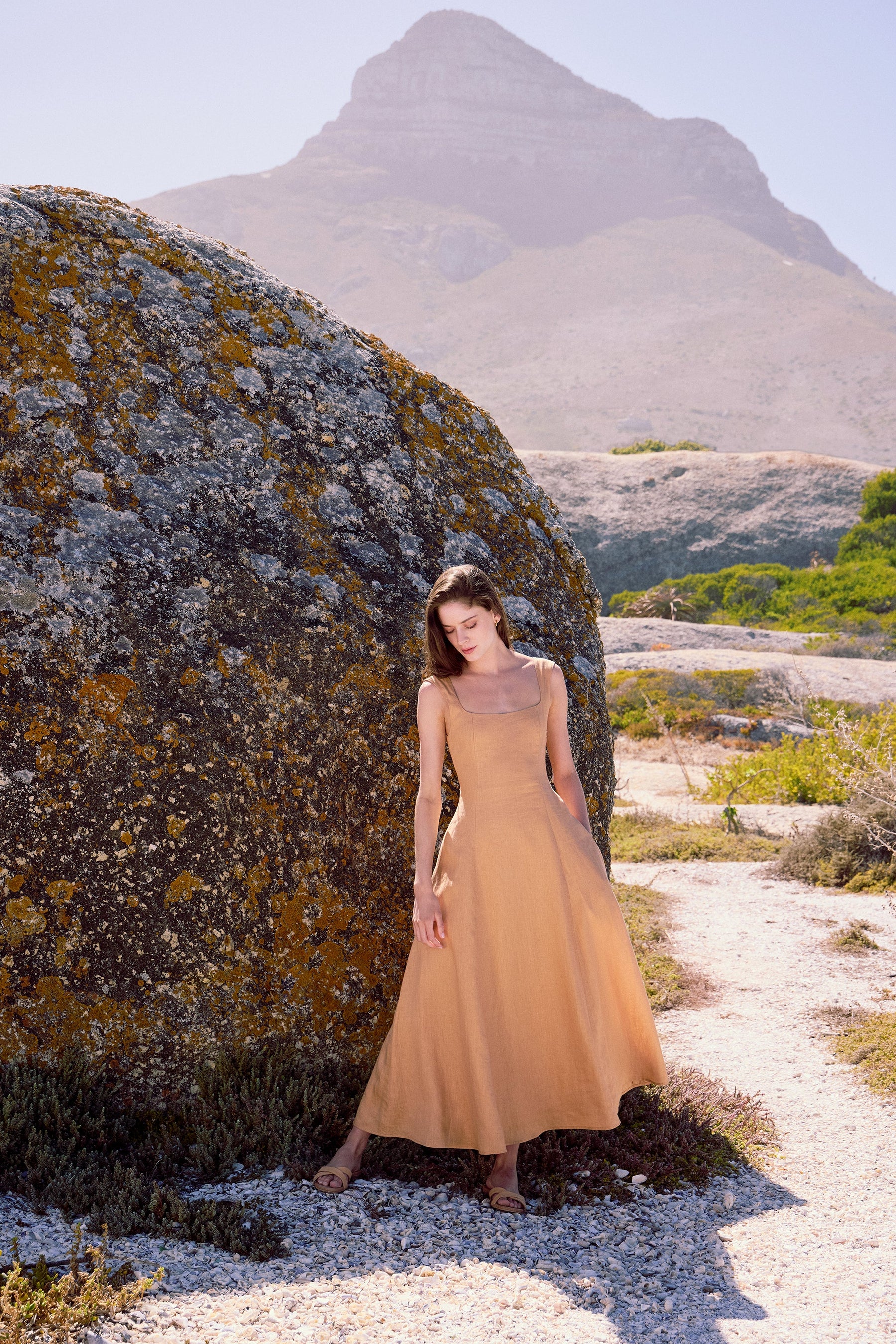 Clarens Dress (Tangerine)