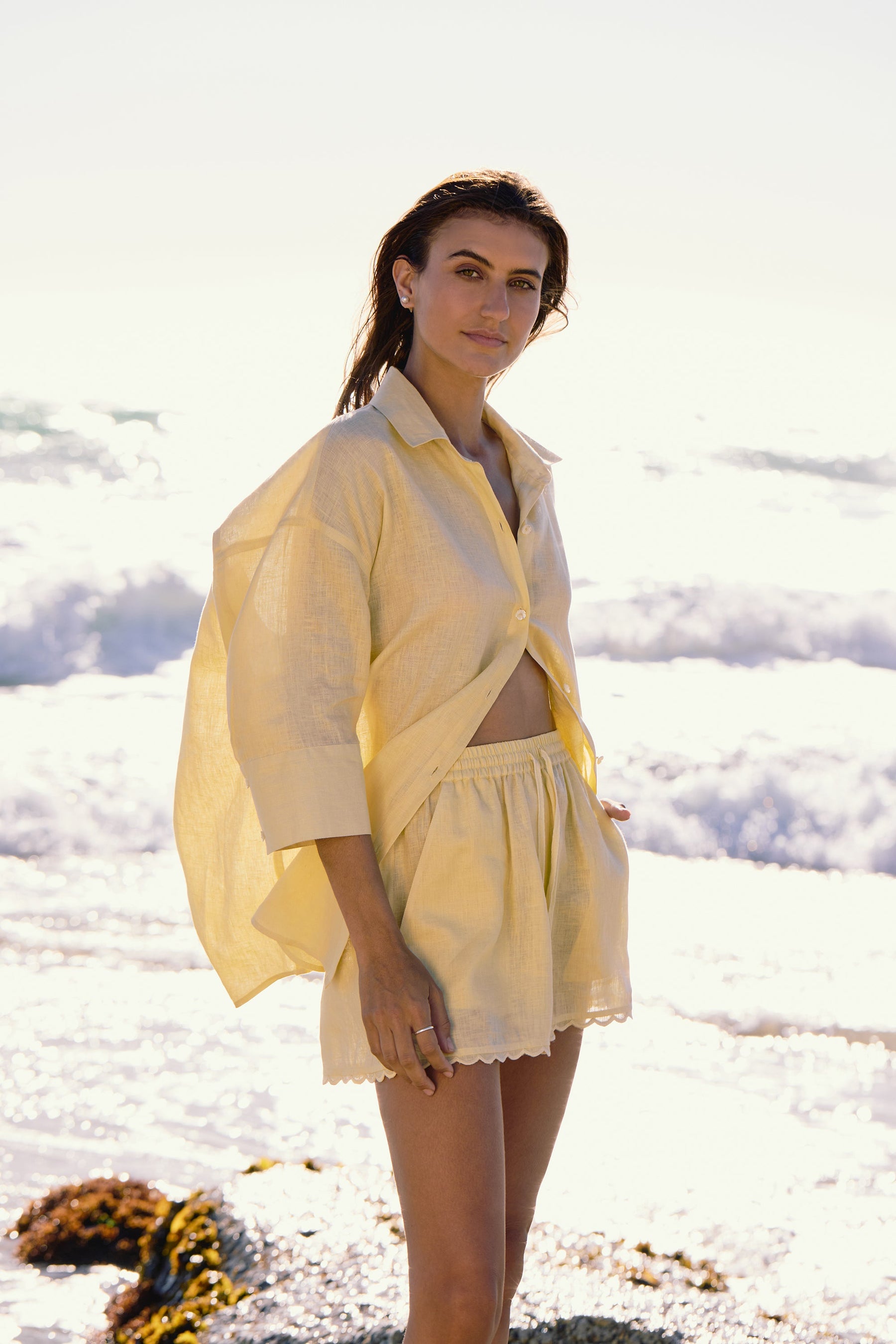 SAND Outwear Shorts (Lemon)