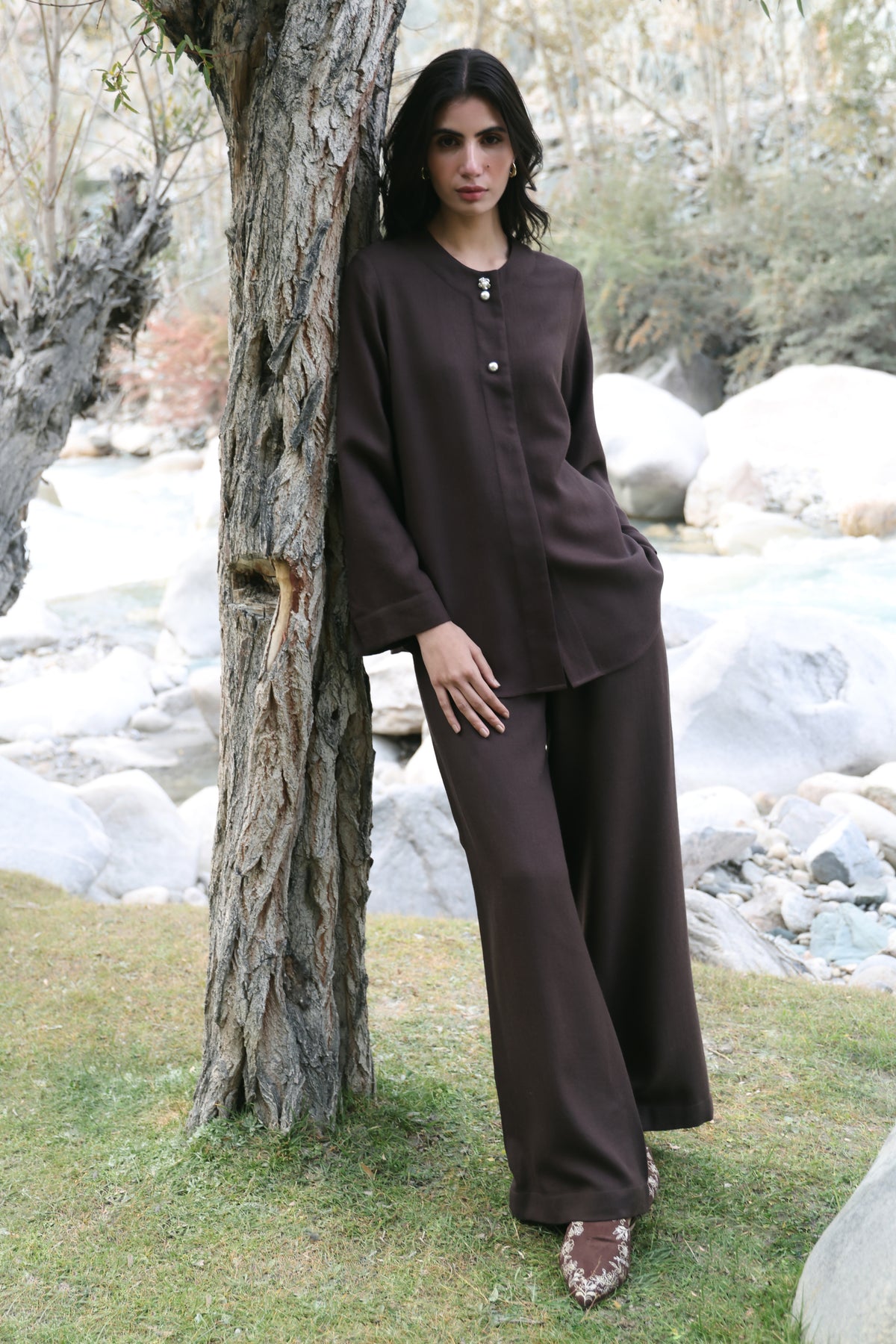 First Frost Woollen Pants (Cocoa)