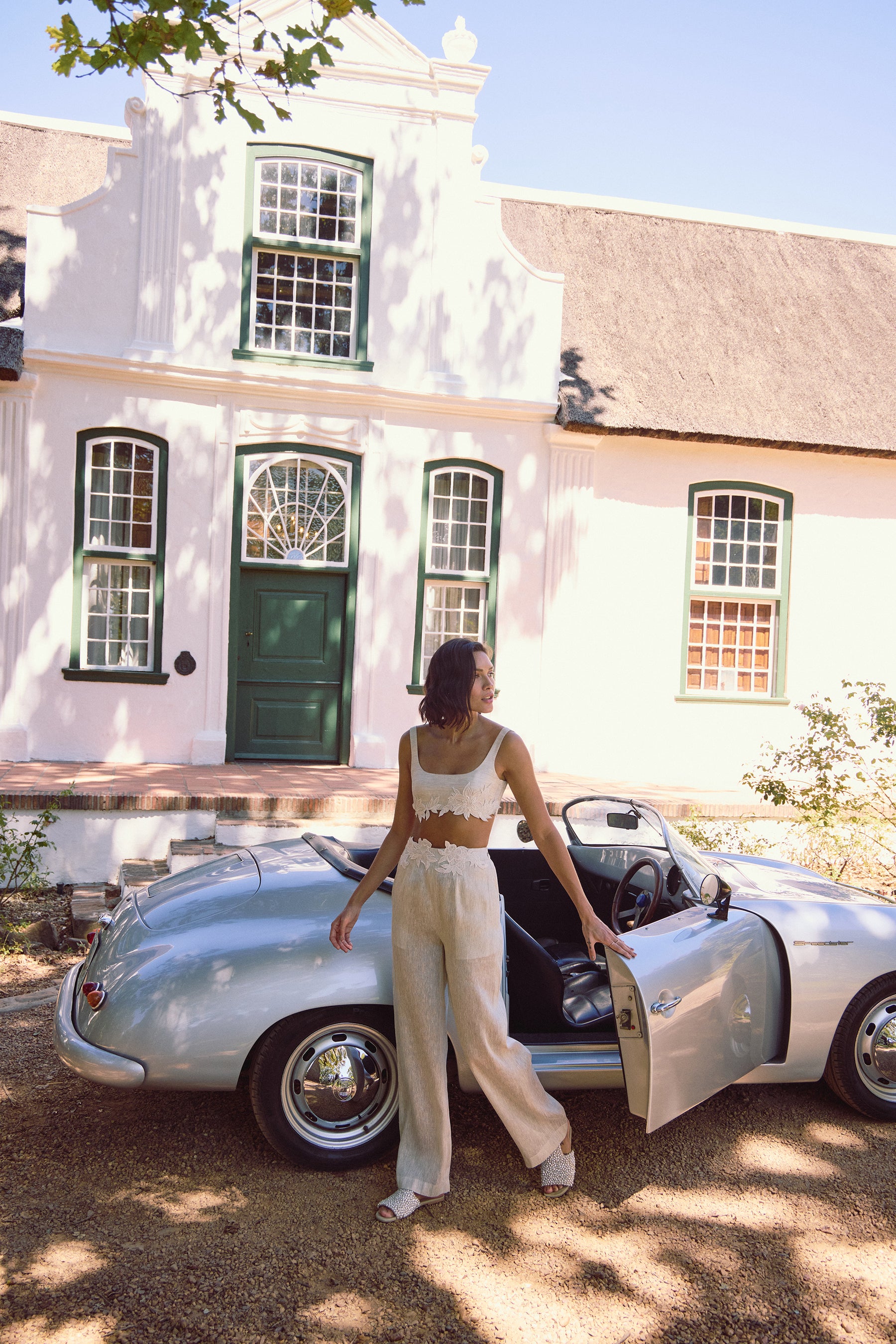 Elizabeth Pants (Ivory - Natural)