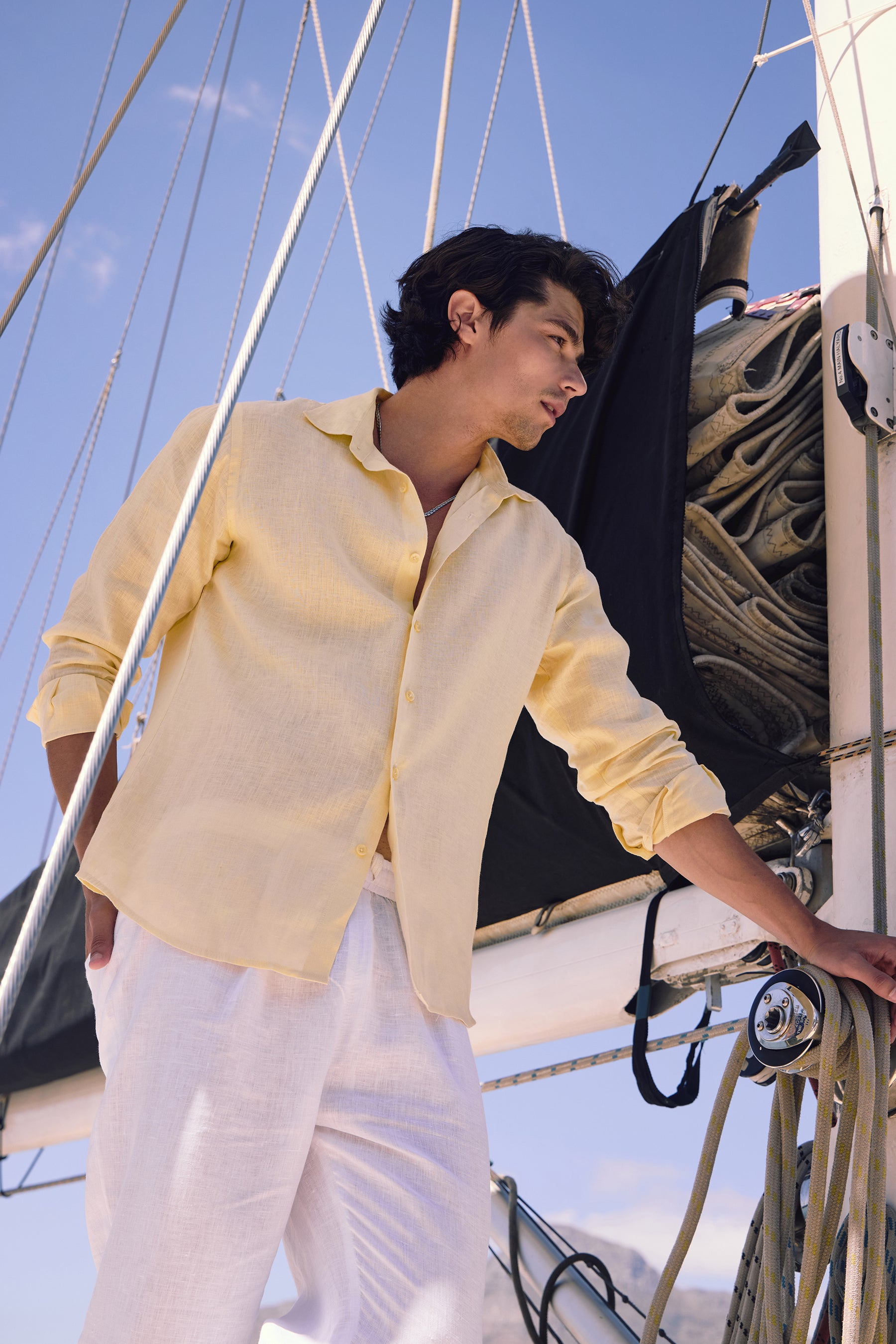 Corsica Shirt - MAN (Lemon)