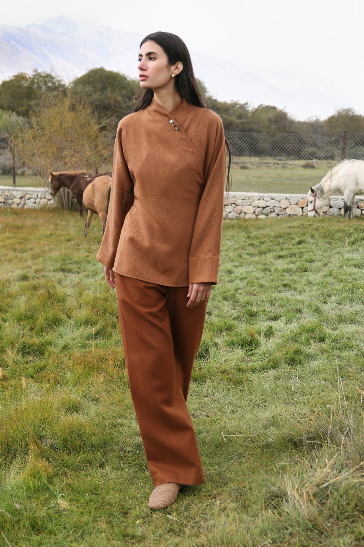 First Frost Woollen Pants (Malt)