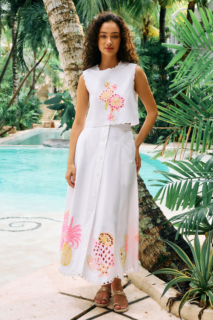 Meadow Skirt (White)