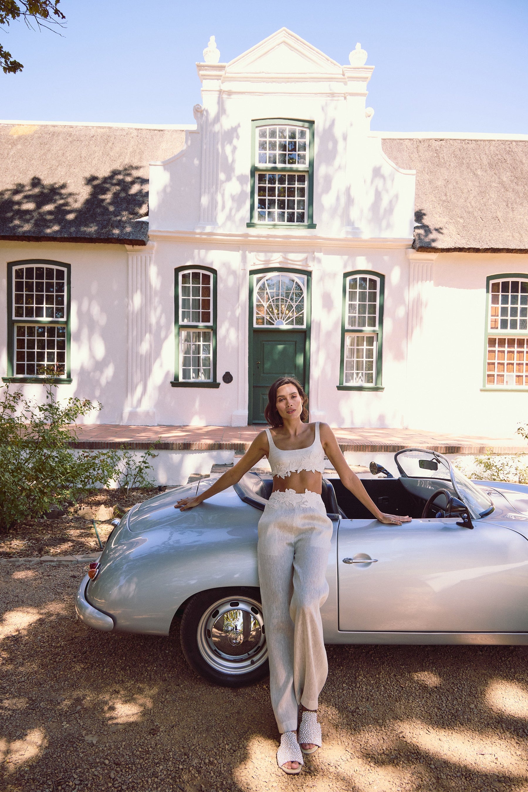Elizabeth Pants (Ivory - Natural)