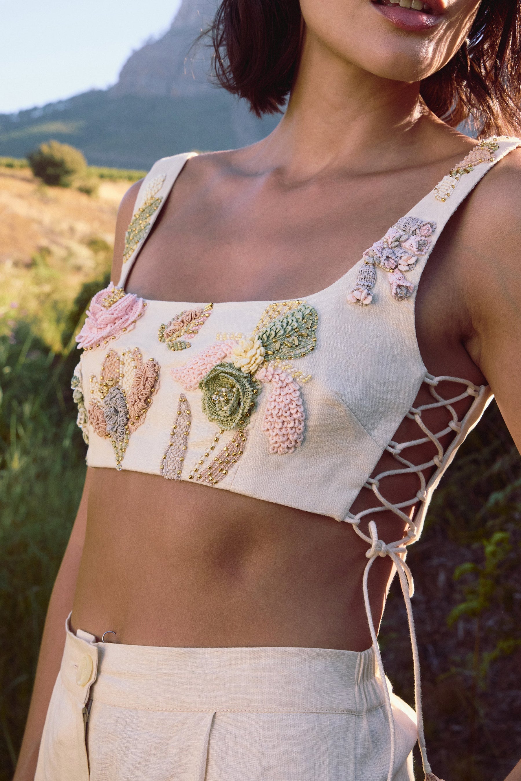 Bree Bandeau Top (Vanilla)