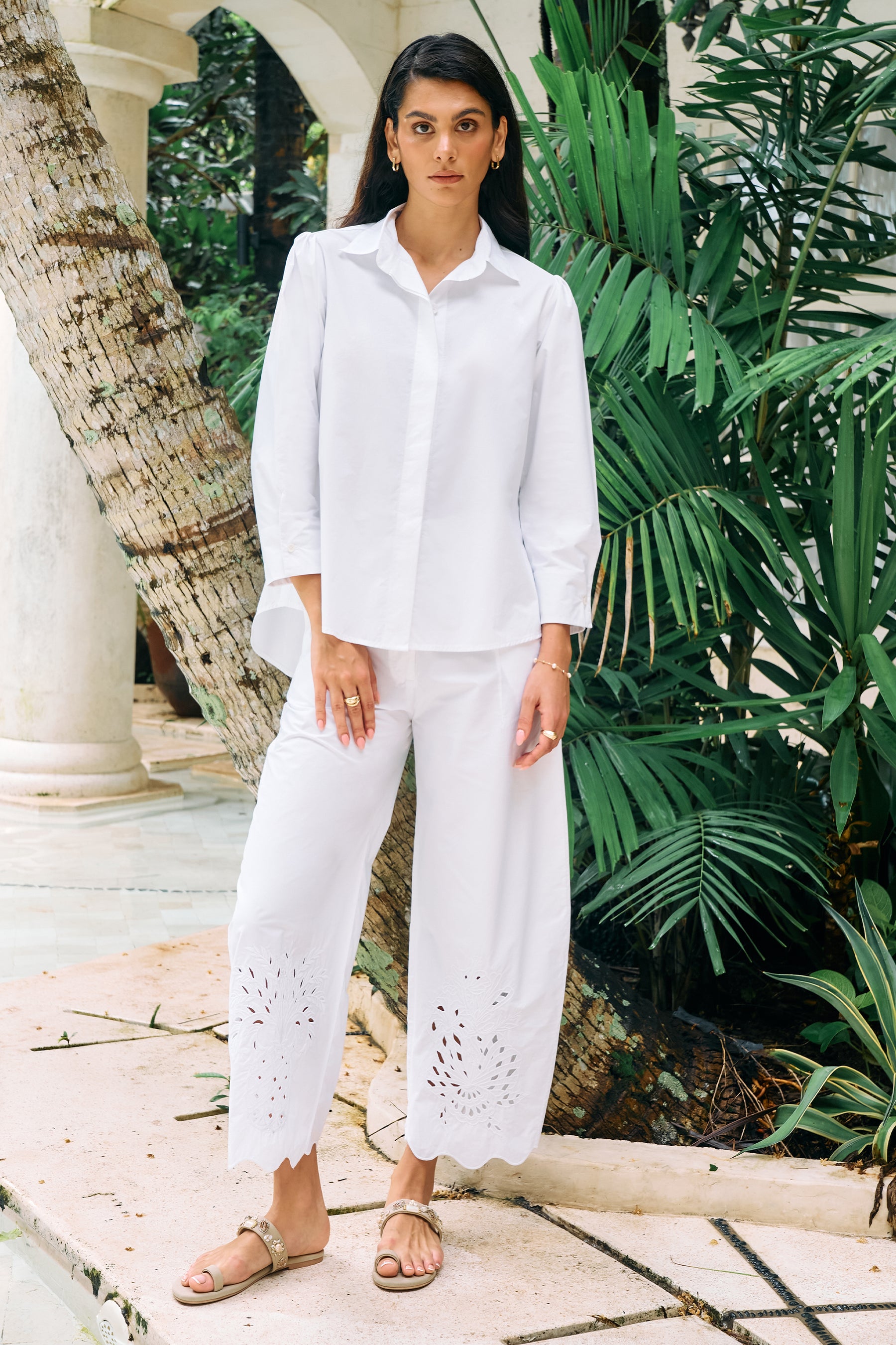 Spring Air Shirt & Spring Air Pants (White)