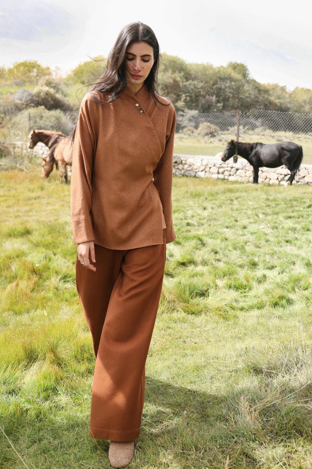 First Frost Woollen Pants (Malt)