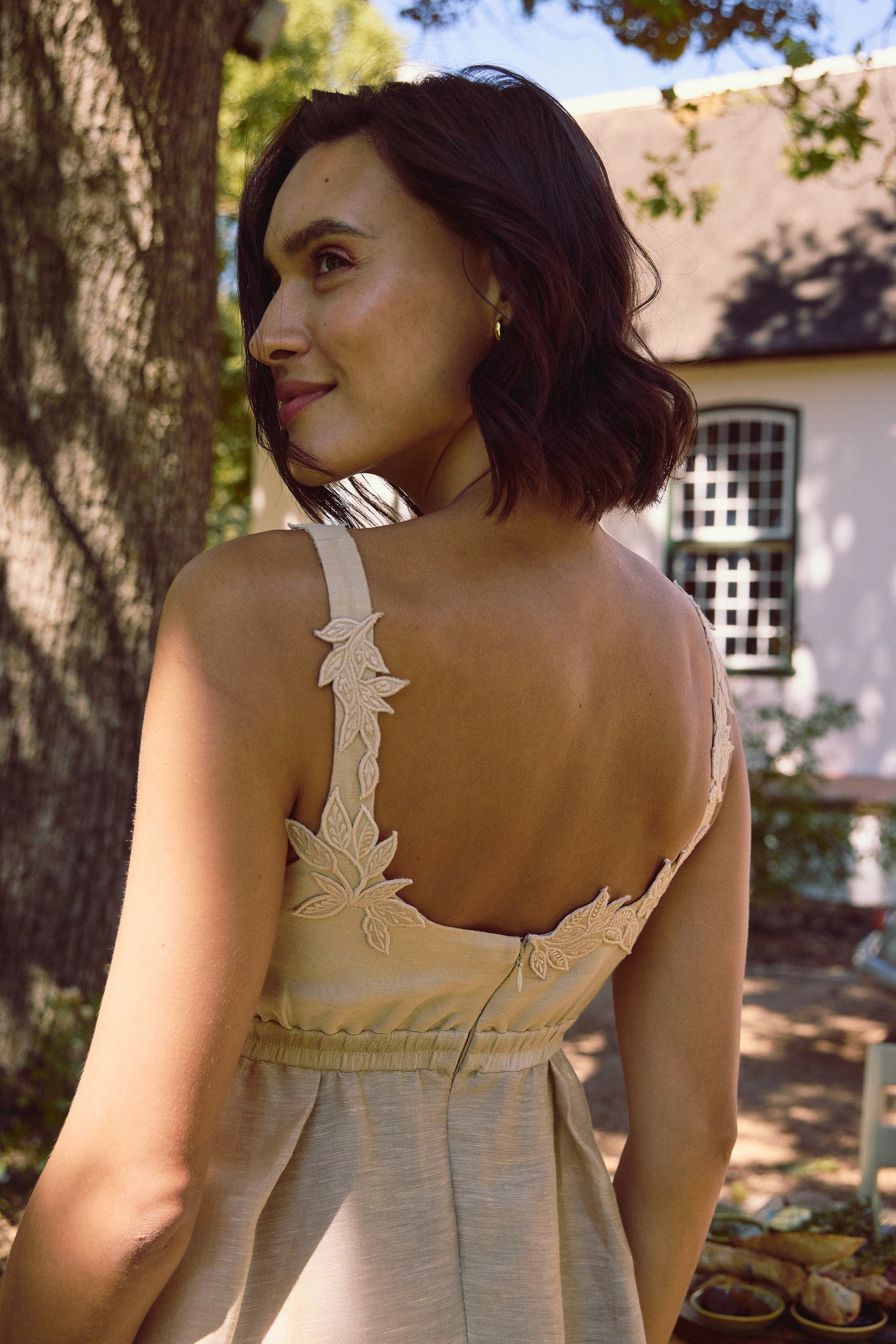 Elizabeth Dress (Almond)