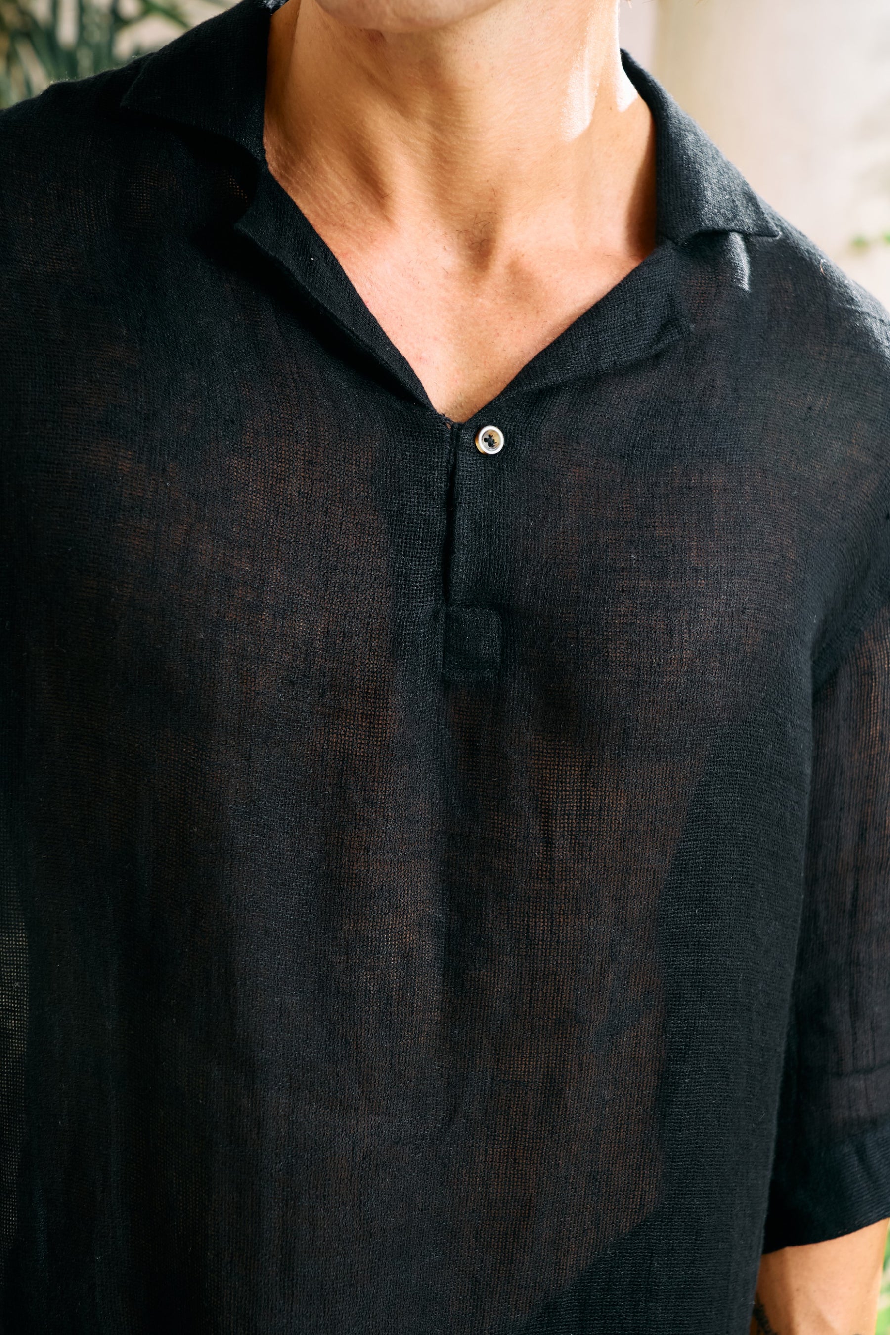 Off Hours Shirt & Off Hours Shorts - Man (Black)