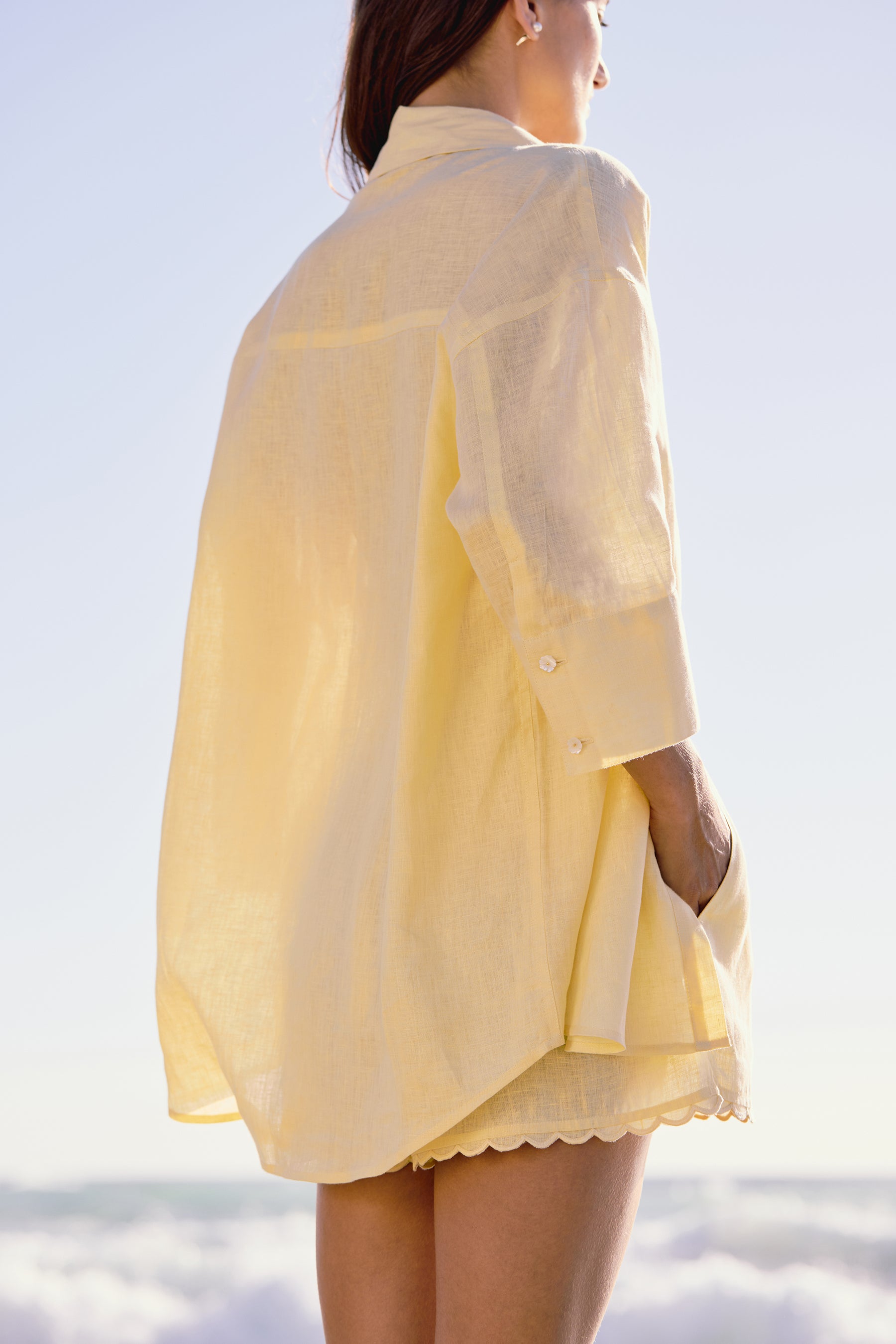SAND Fluid Shirt (Lemon)