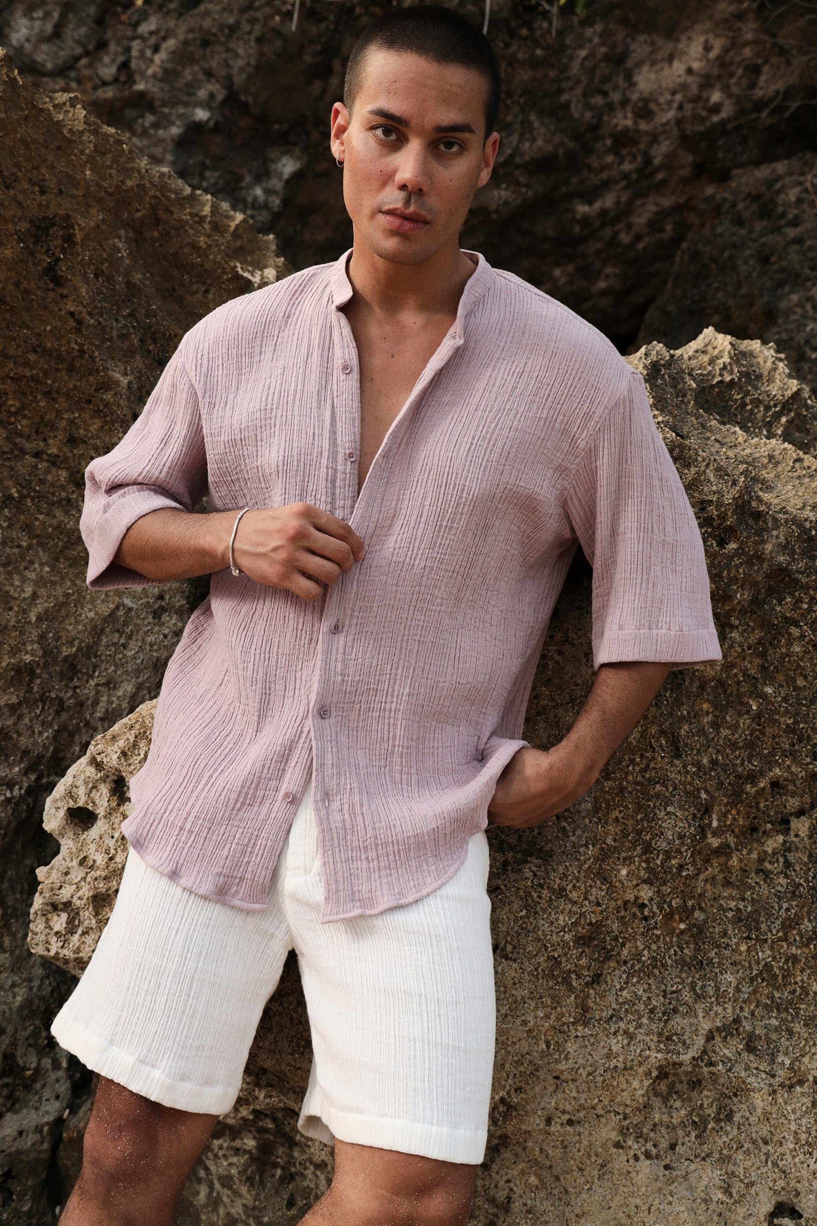 Amalfi Shorts-Man (Ivory)
