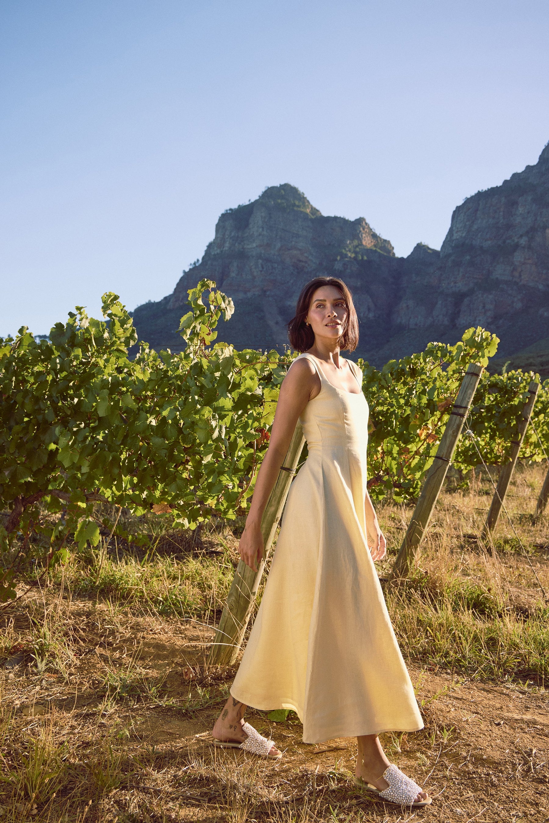Clarens Dress (Lemon)