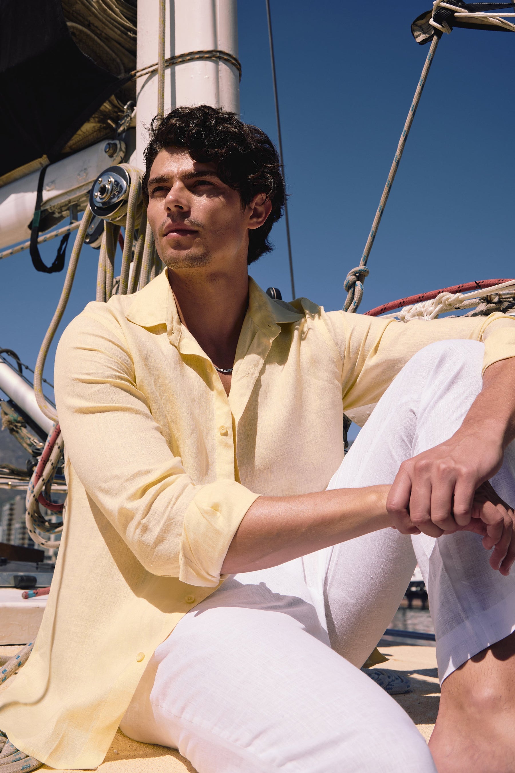 Corsica Shirt - MAN (Lemon)