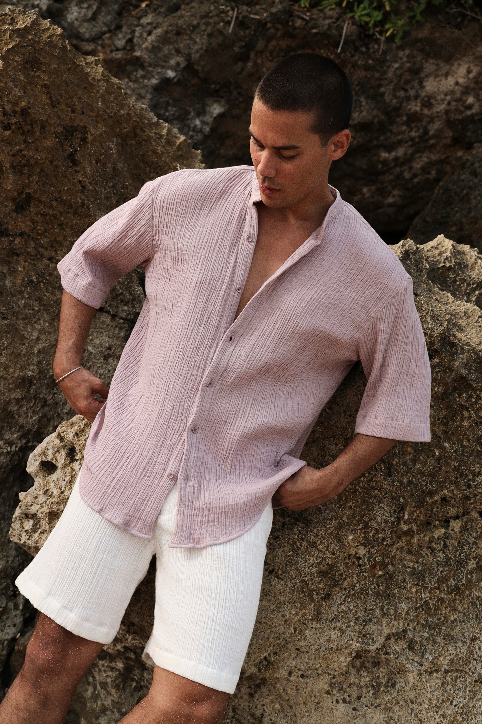 Amalfi Shorts-Man (Ivory)