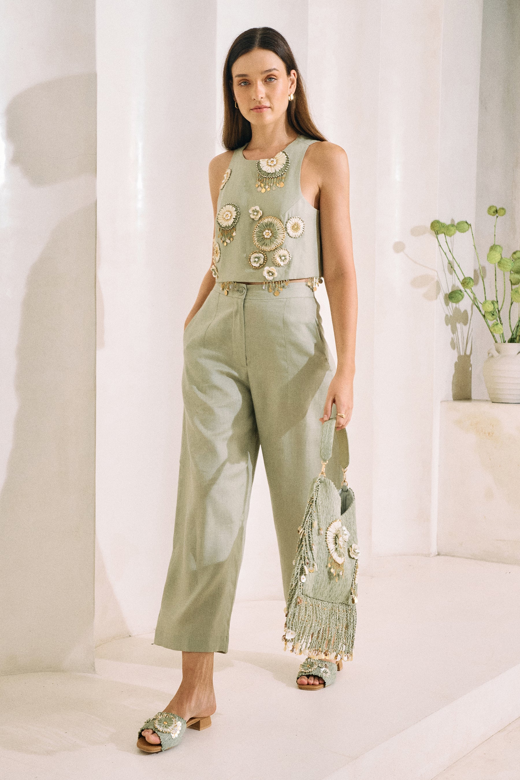 Wandering Pants (Sage)