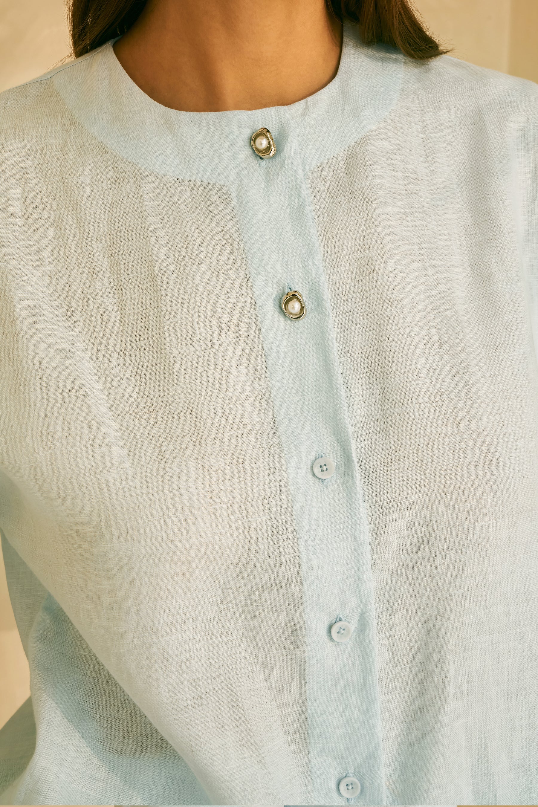 Northbound Shirt & Easy Living Pants (Spring Blue)
