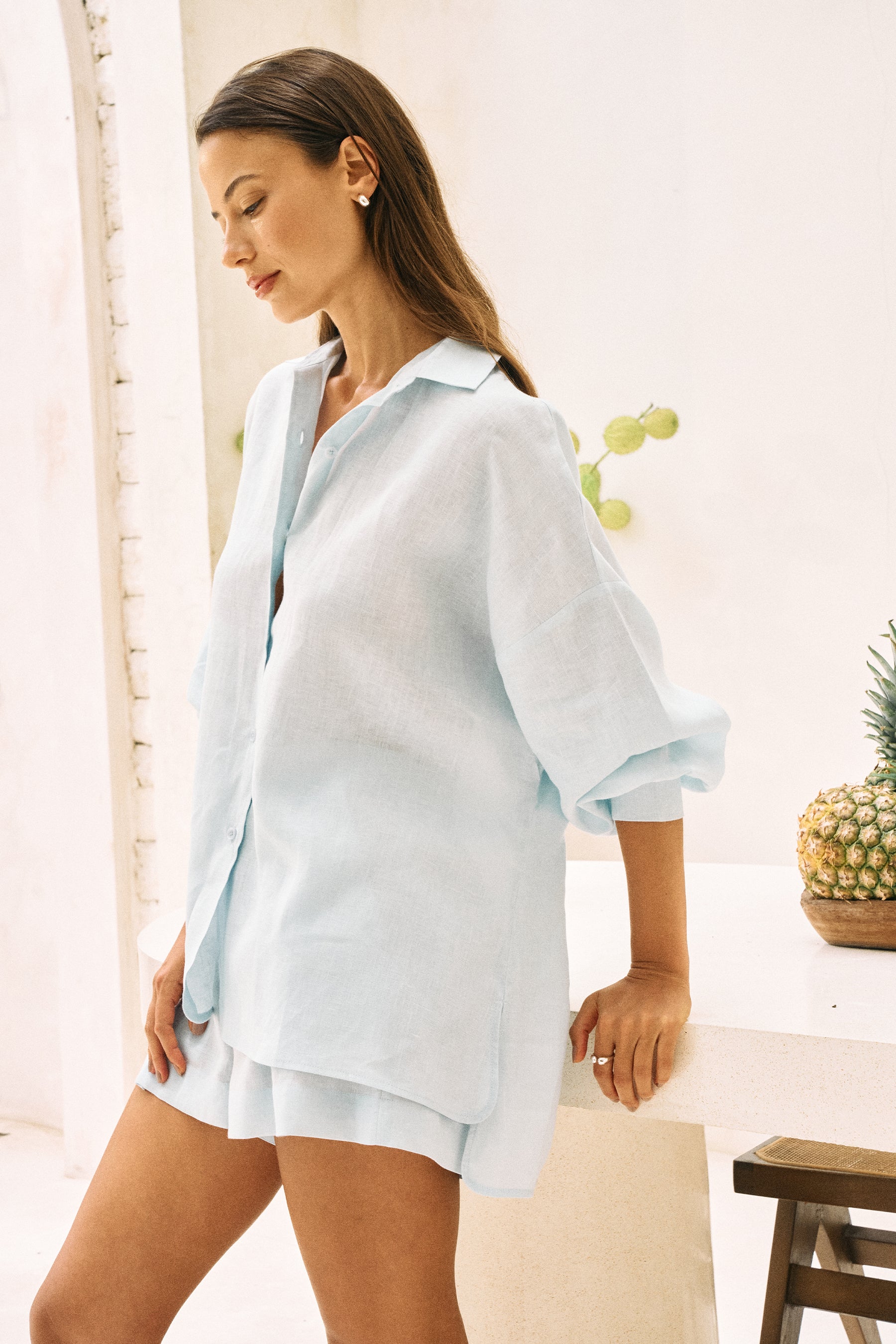 Breezy Day Shirt (Spring Blue)