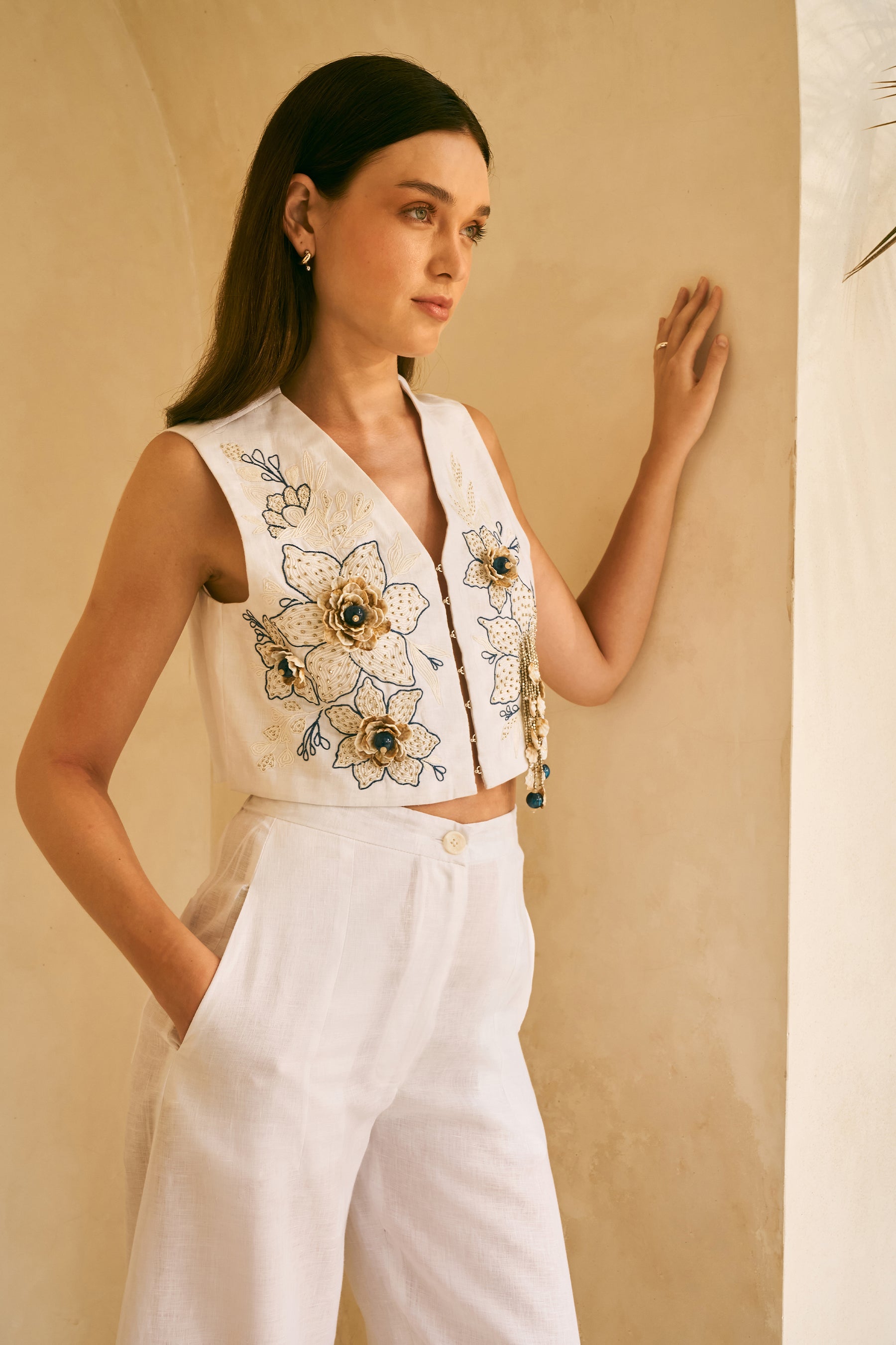 Wandering Pants (White)