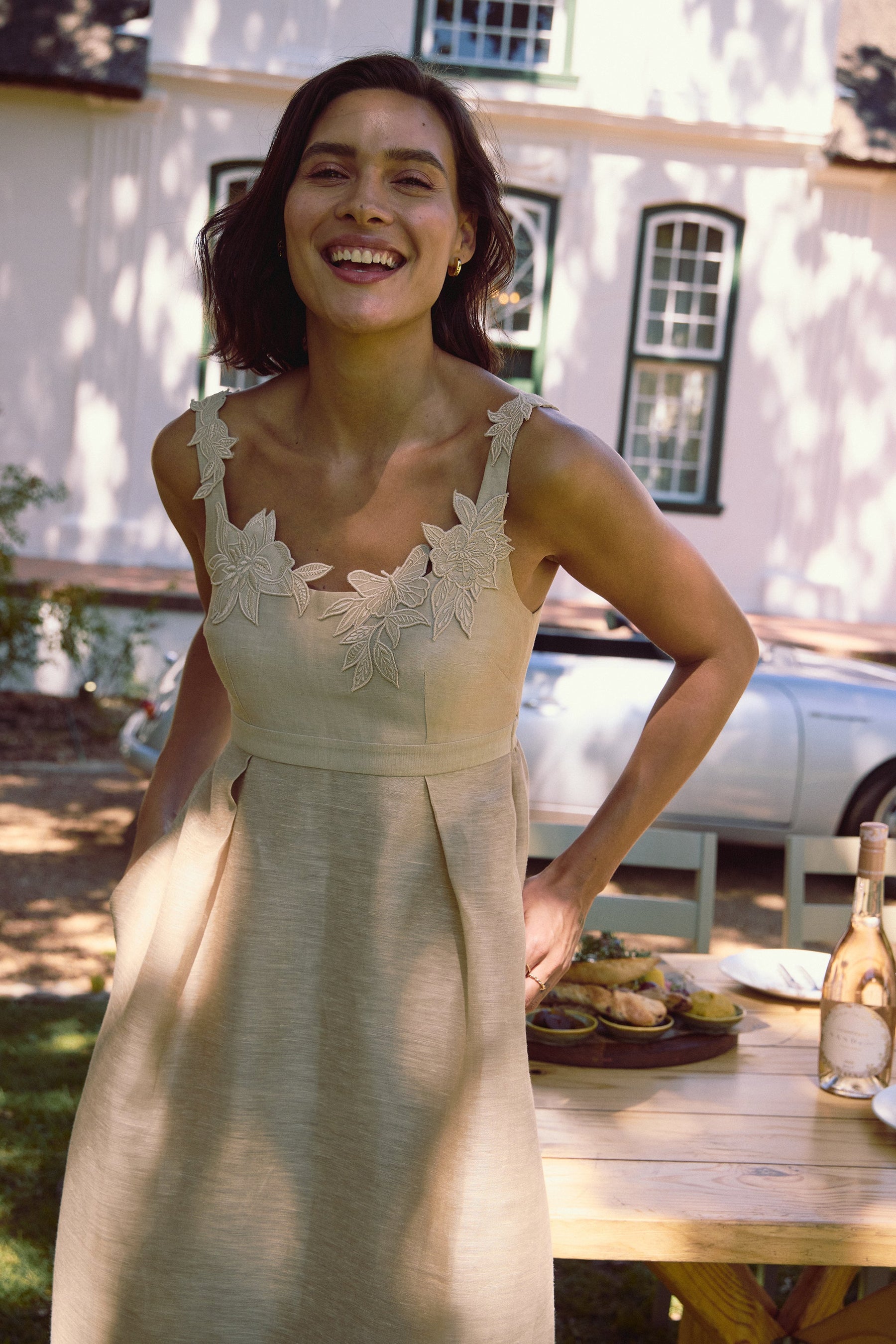 Elizabeth Dress (Almond)