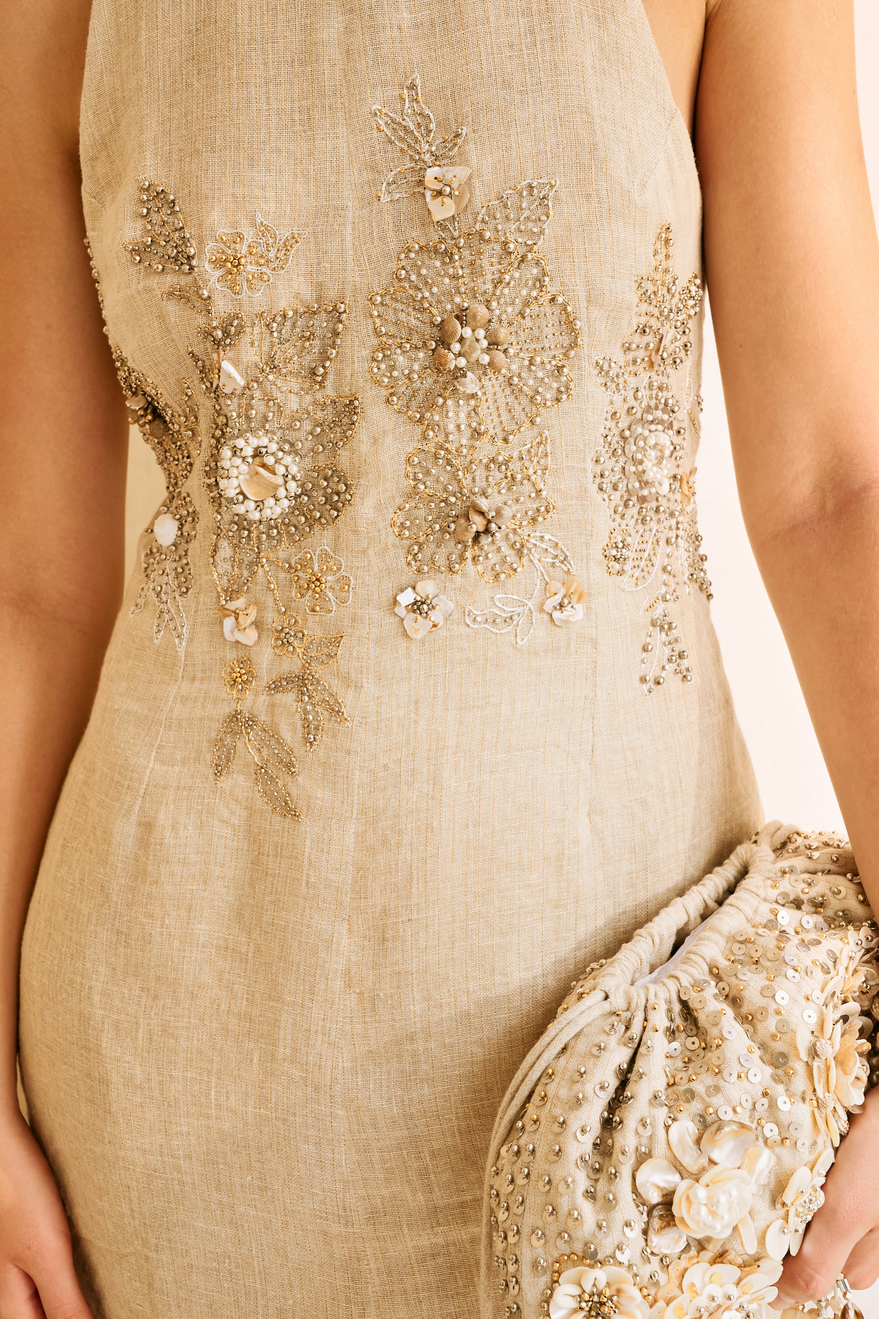 Soft Glow Dress (Natural)