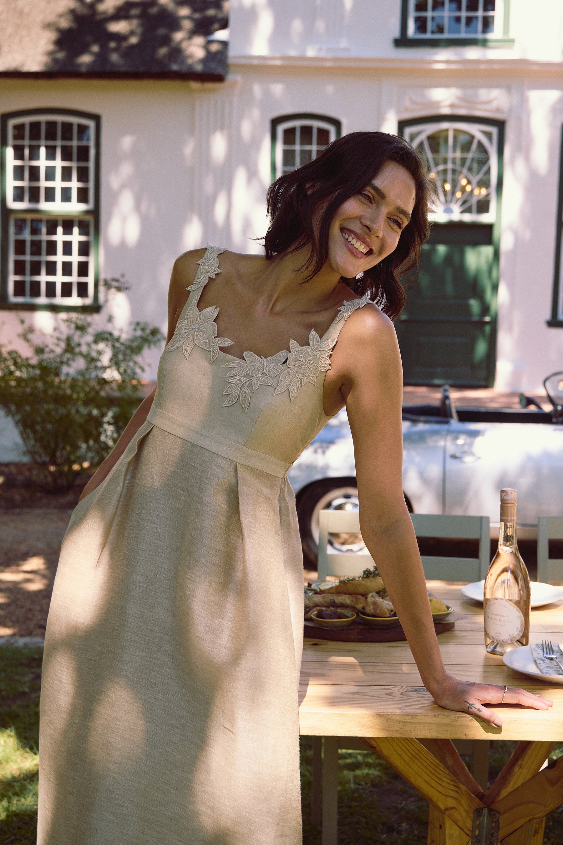 Elizabeth Dress (Almond)