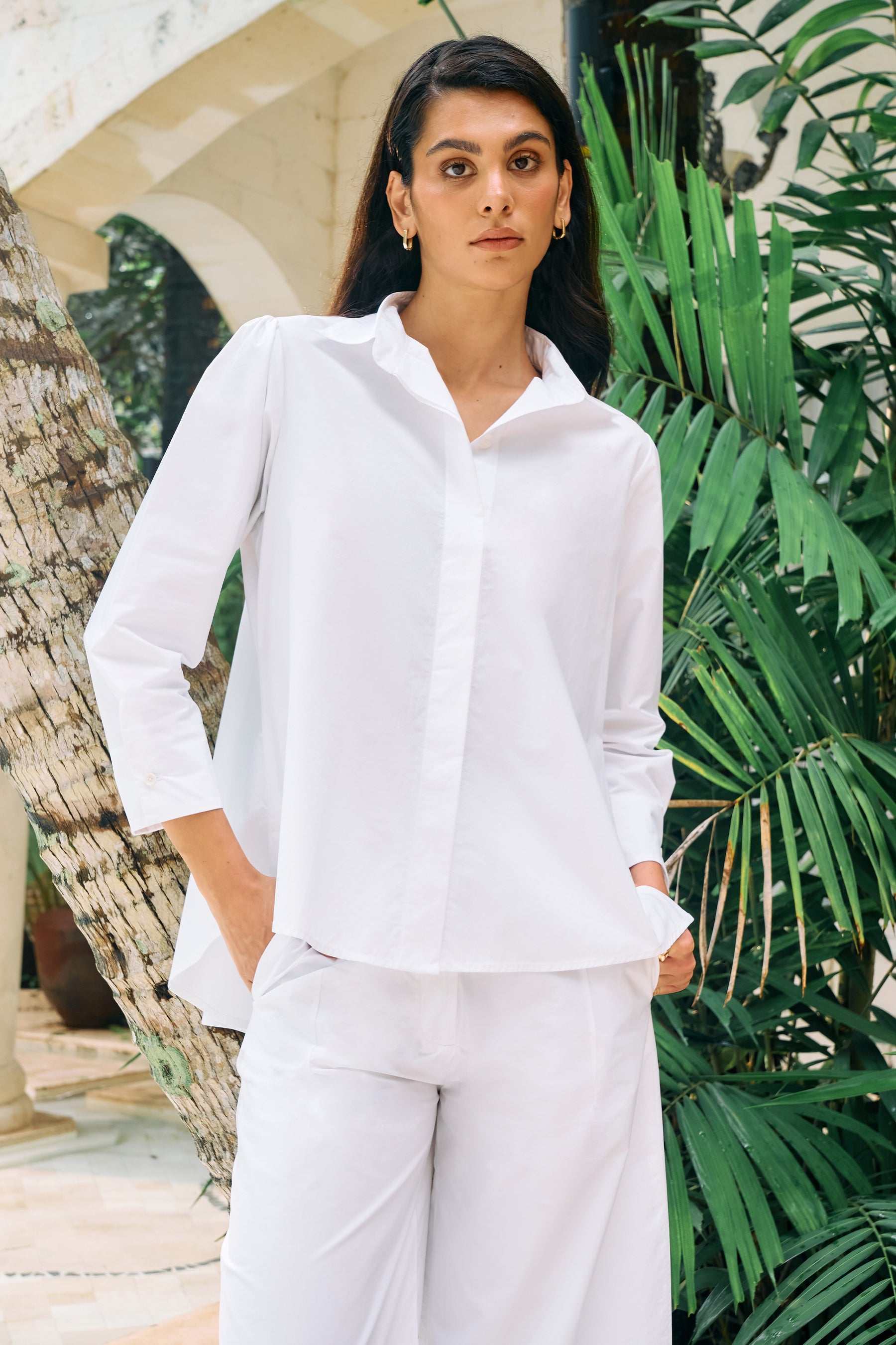 Spring Air Shirt & Spring Air Pants (White)