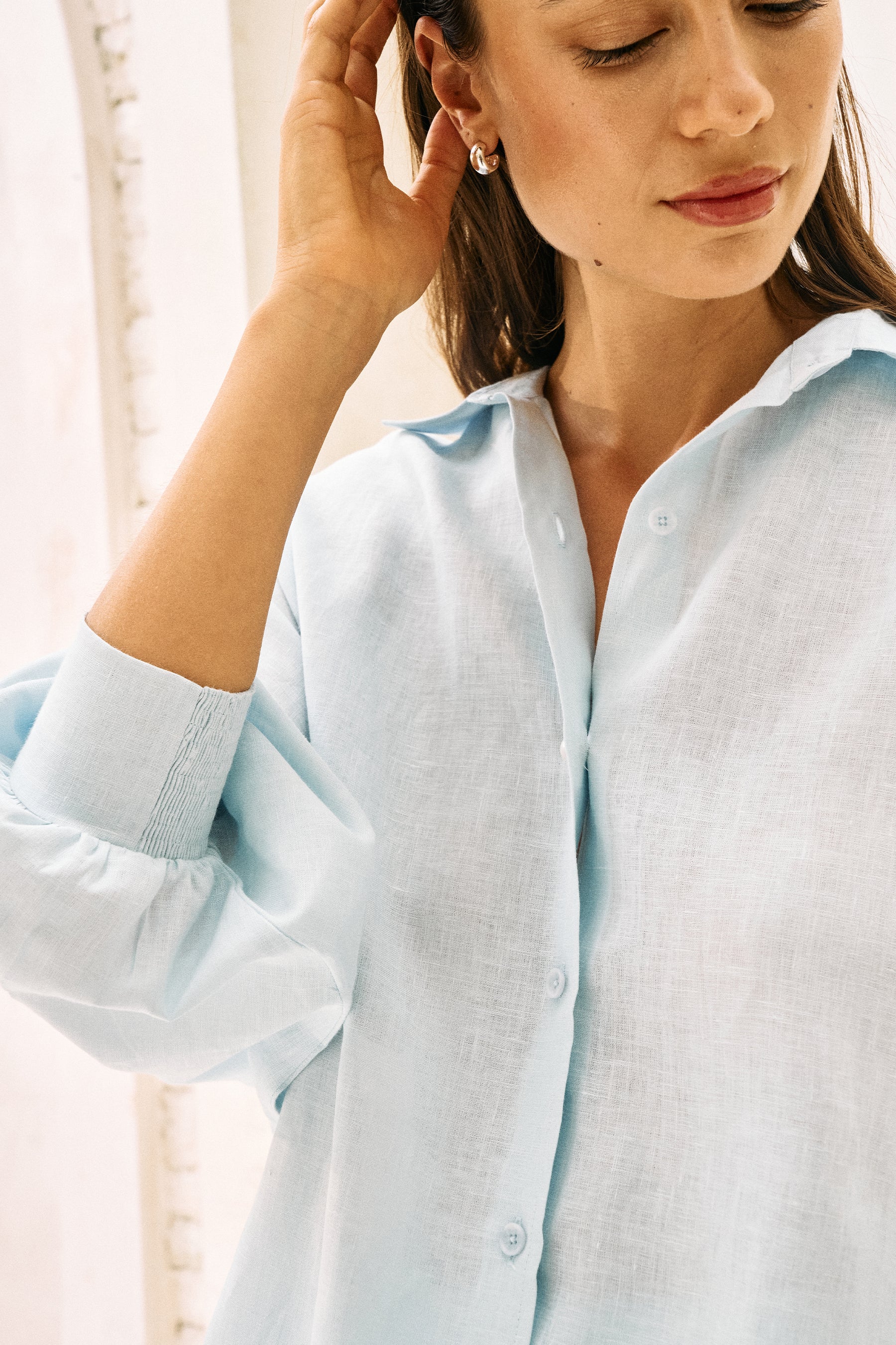 Breezy Day Shirt (Spring Blue)