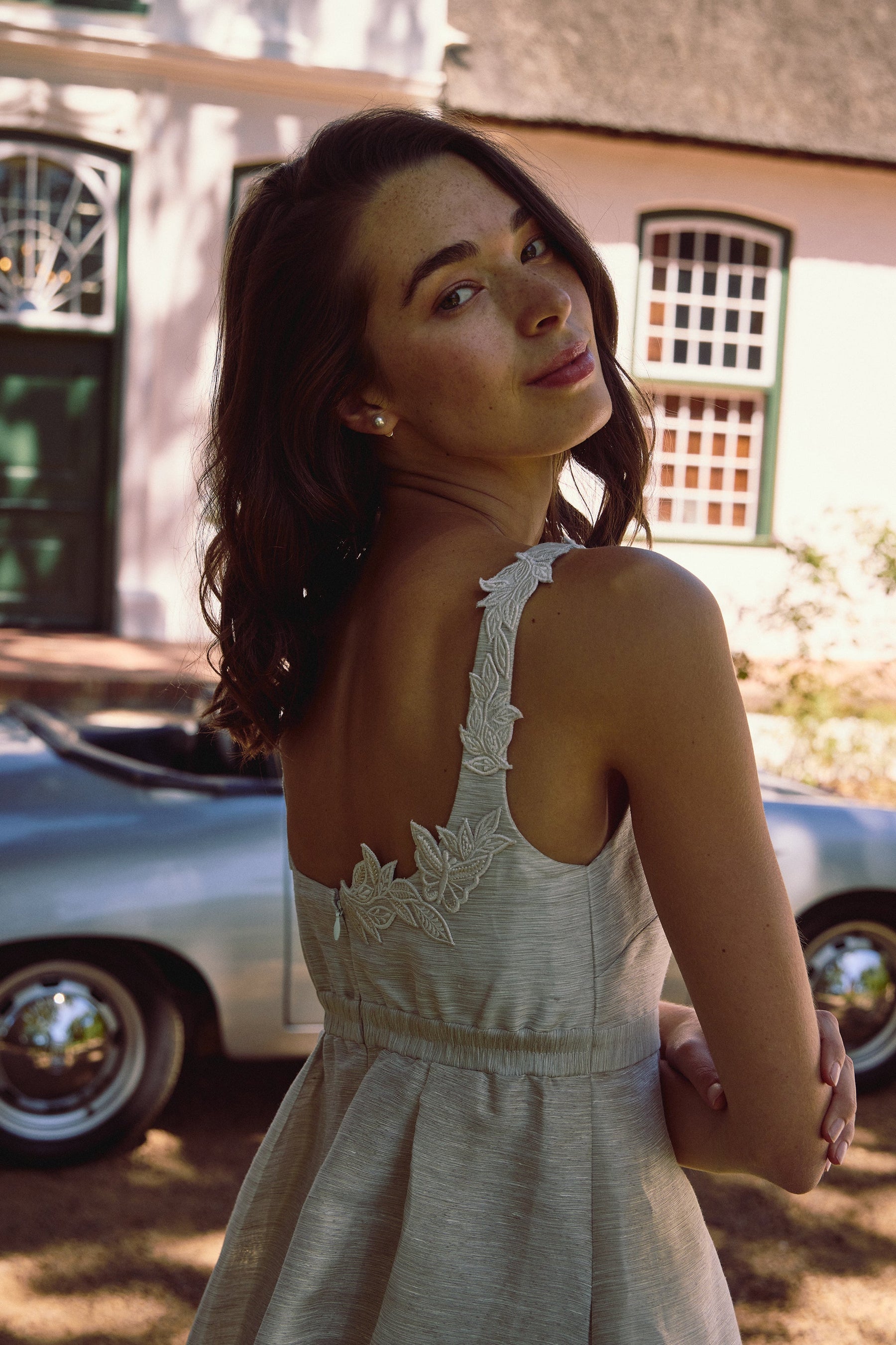 Elizabeth Dress (Ivory - Natural)