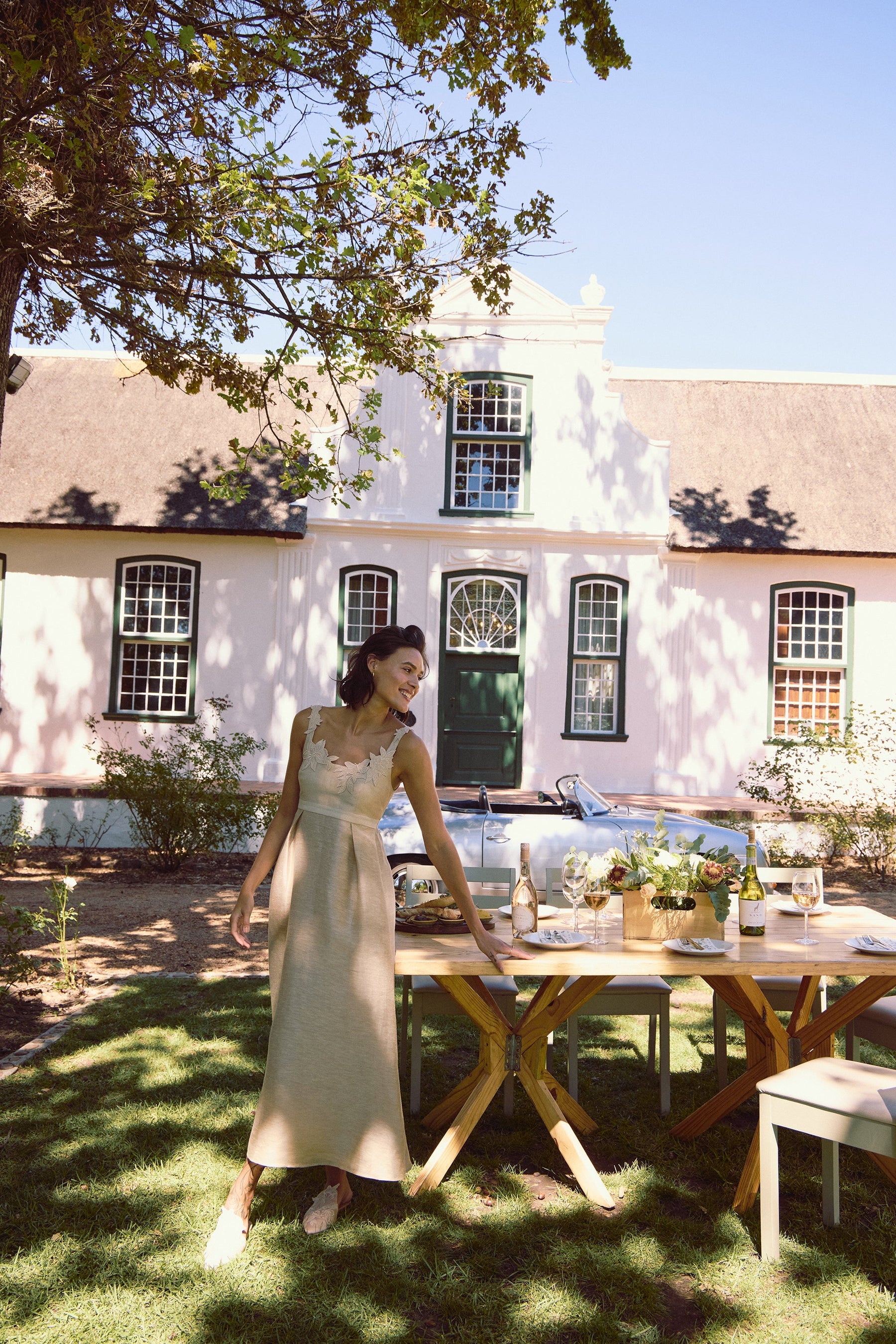 Elizabeth Dress (Almond)