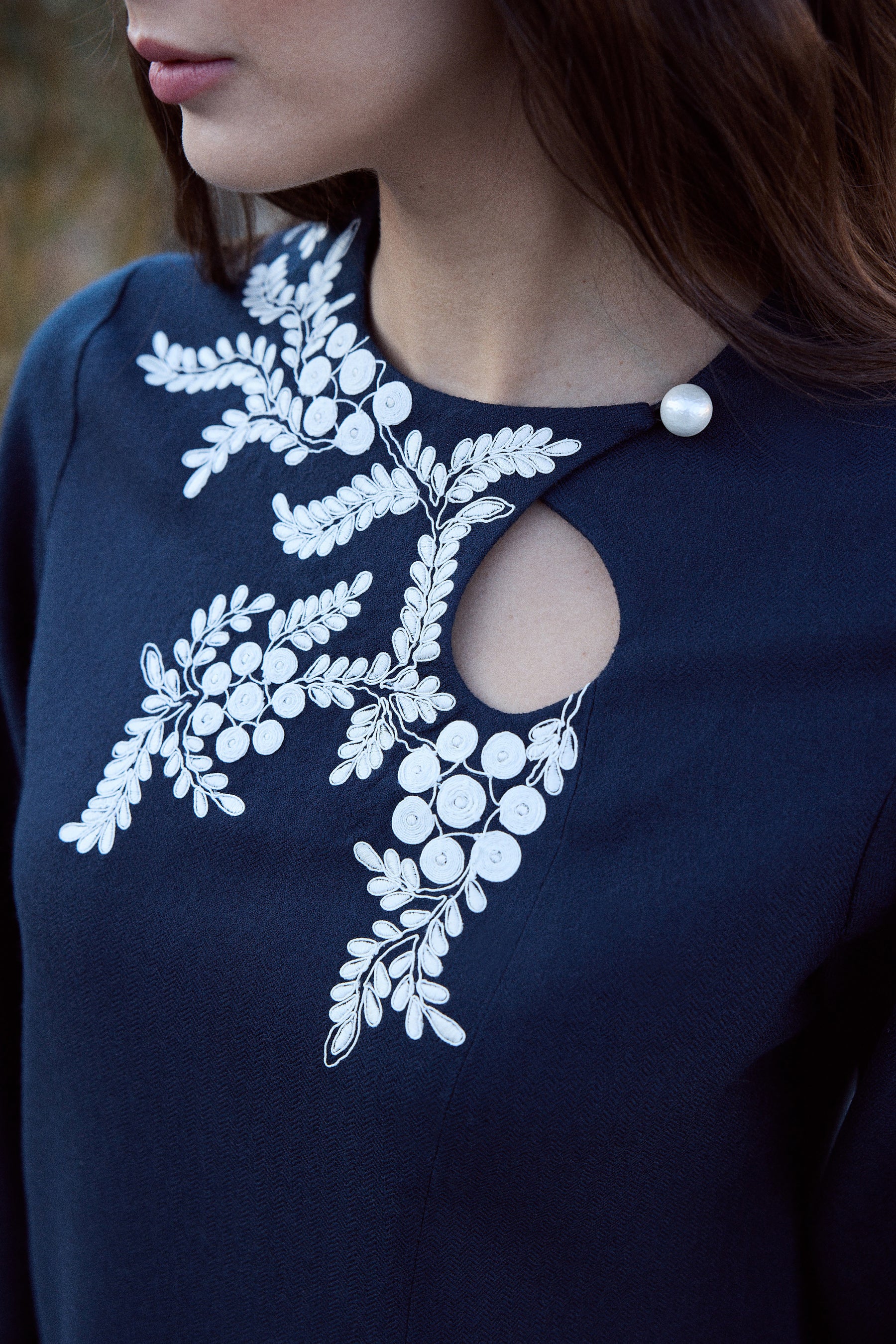 Rara Woollen Top (Glacier Blue)