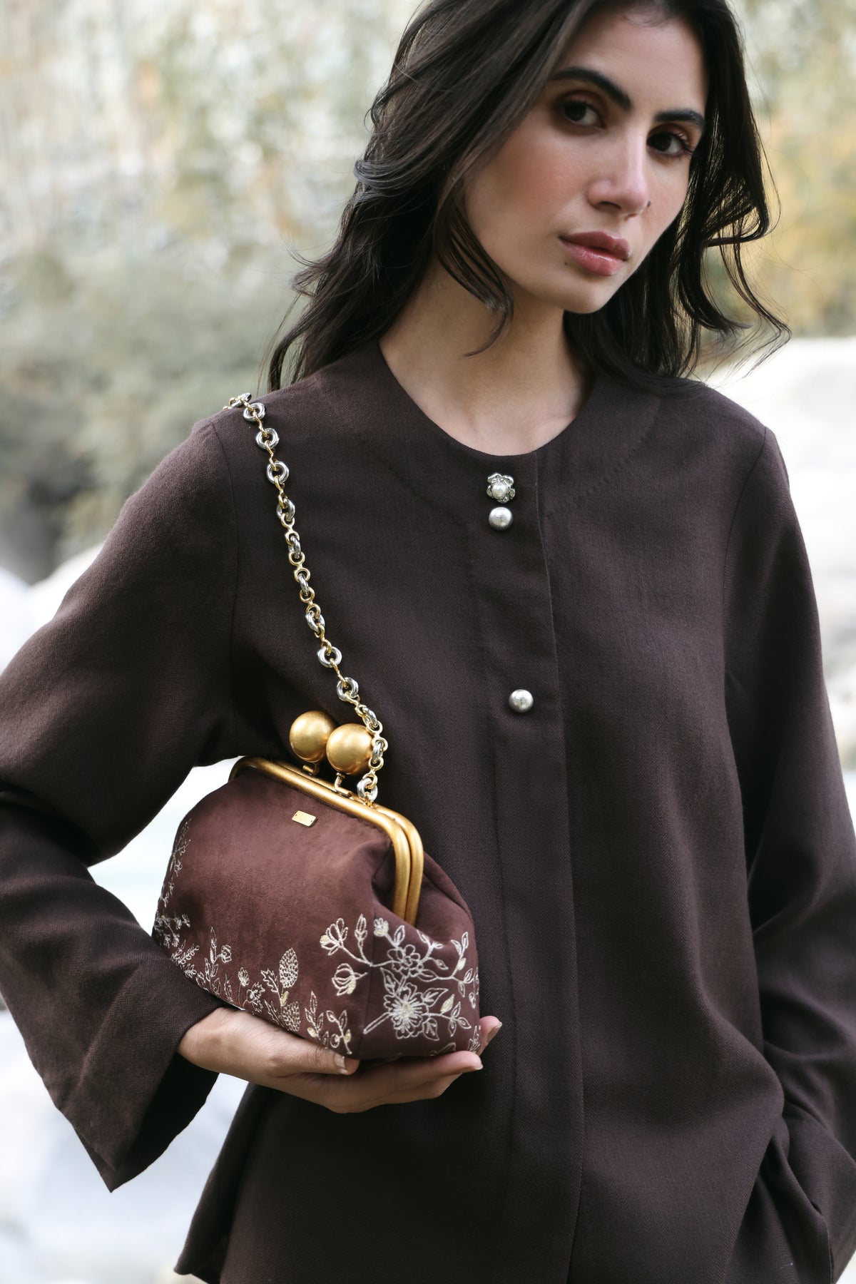 Duskfall Woollen Top (Cocoa)