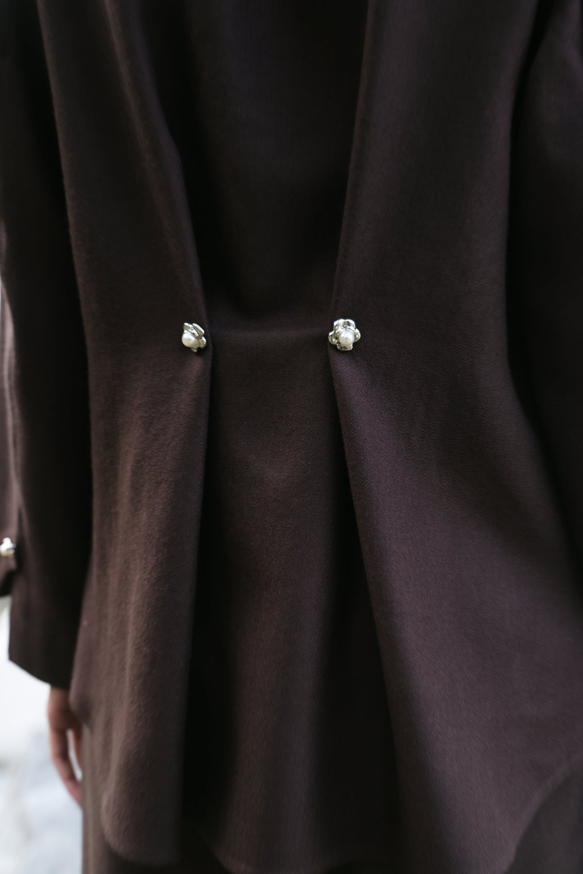 Duskfall Woollen Top (Cocoa) & First Frost Woollen Pants (Cocoa)