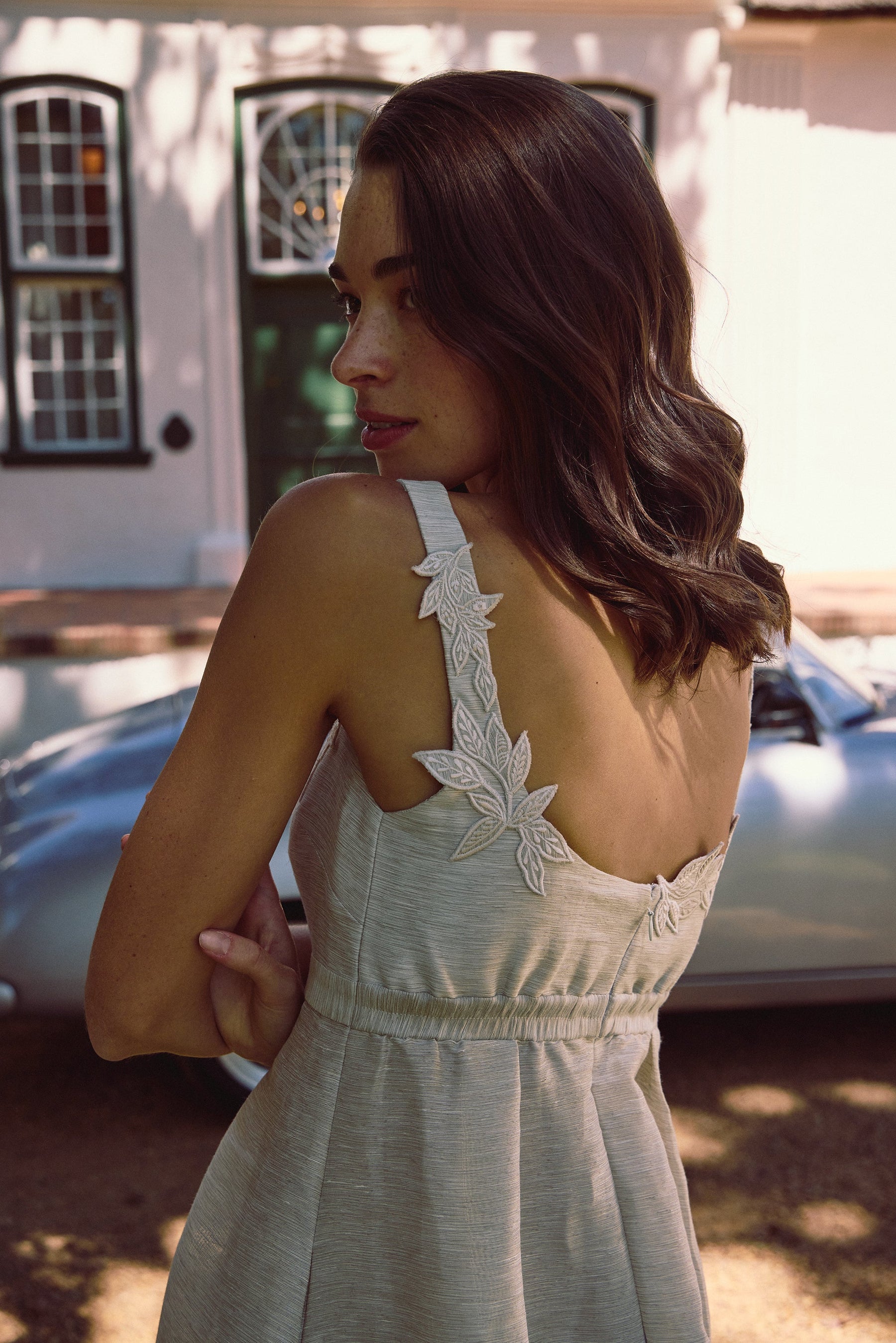Elizabeth Dress (Ivory - Natural)