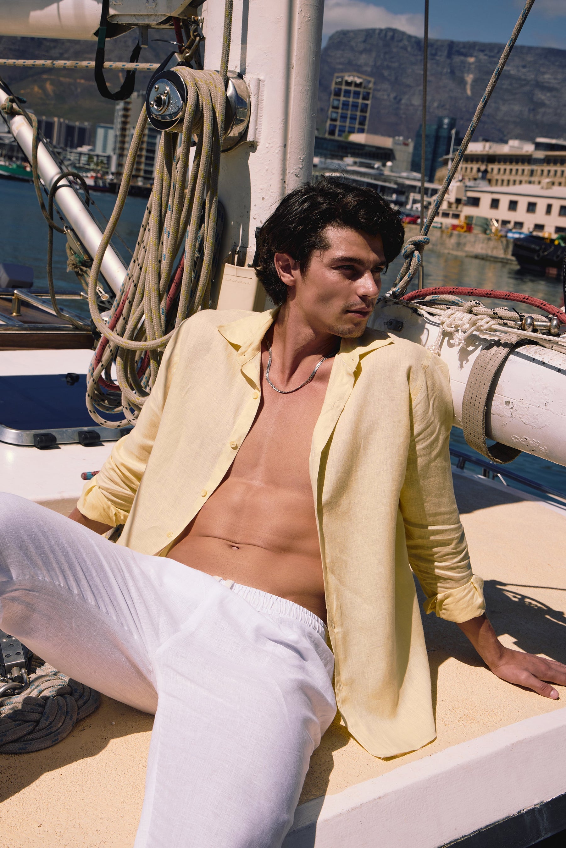 Corsica Shirt - MAN (Lemon)