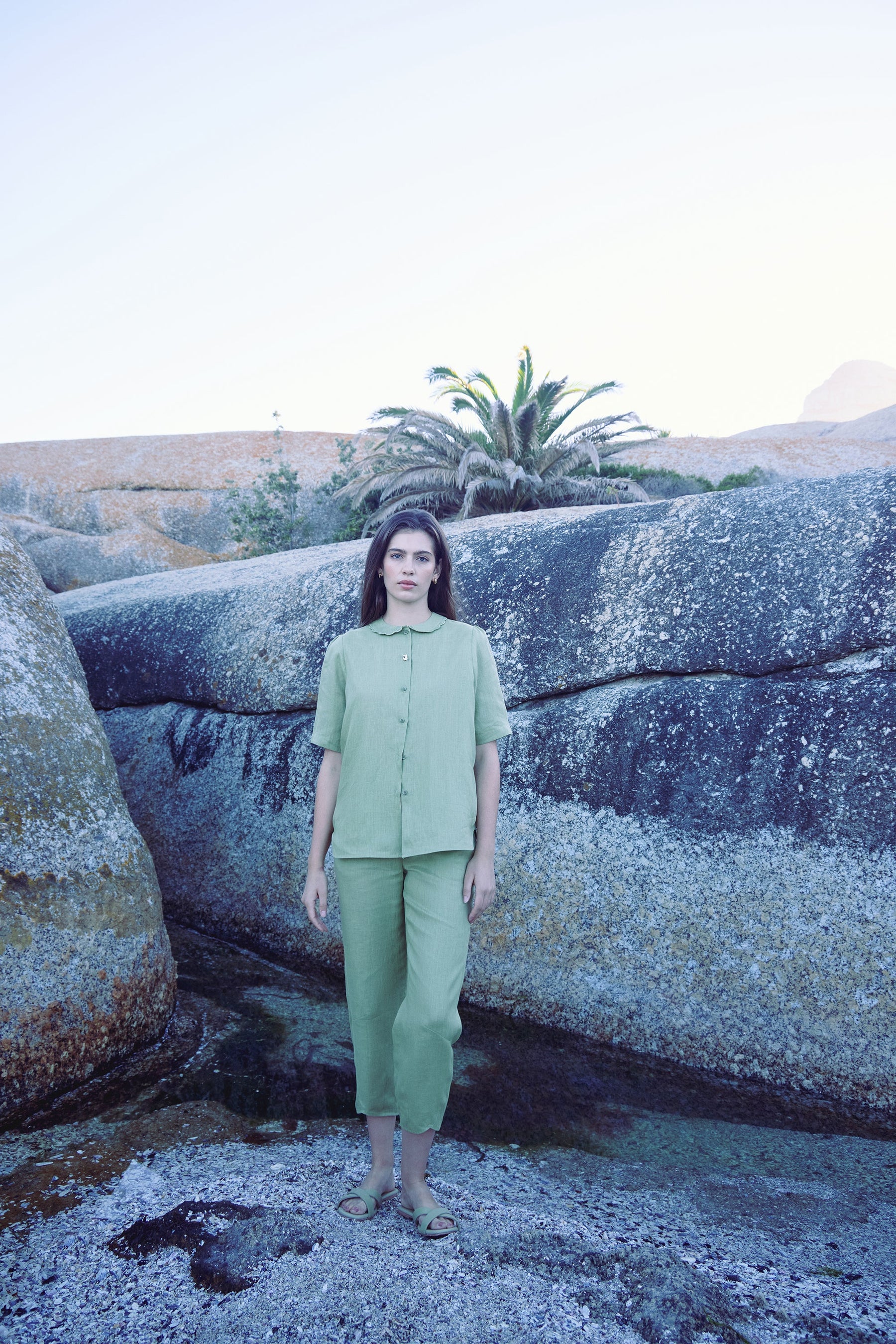 Clarens Pants (Pistachio)