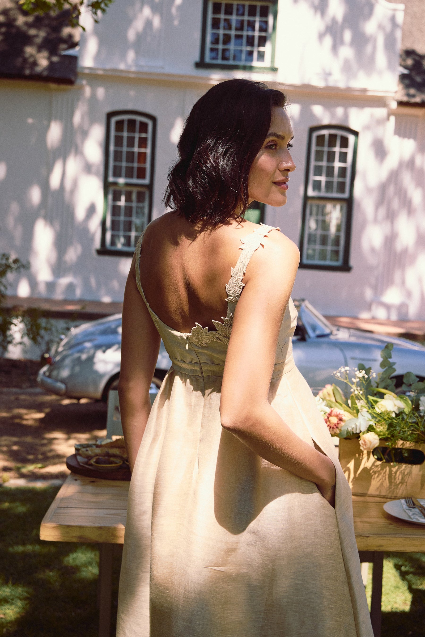 Elizabeth Dress (Almond)
