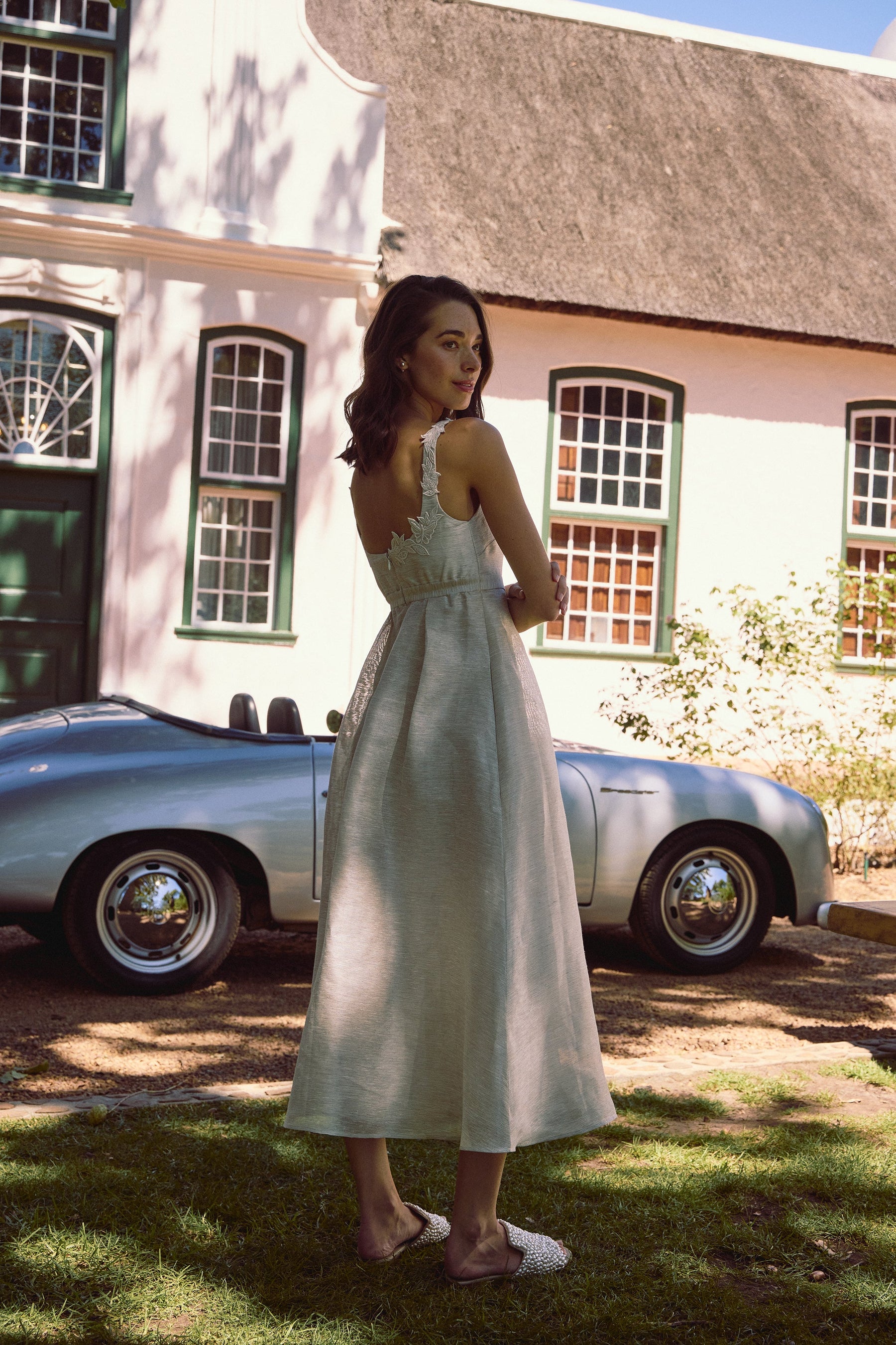 Elizabeth Dress (Ivory - Natural)