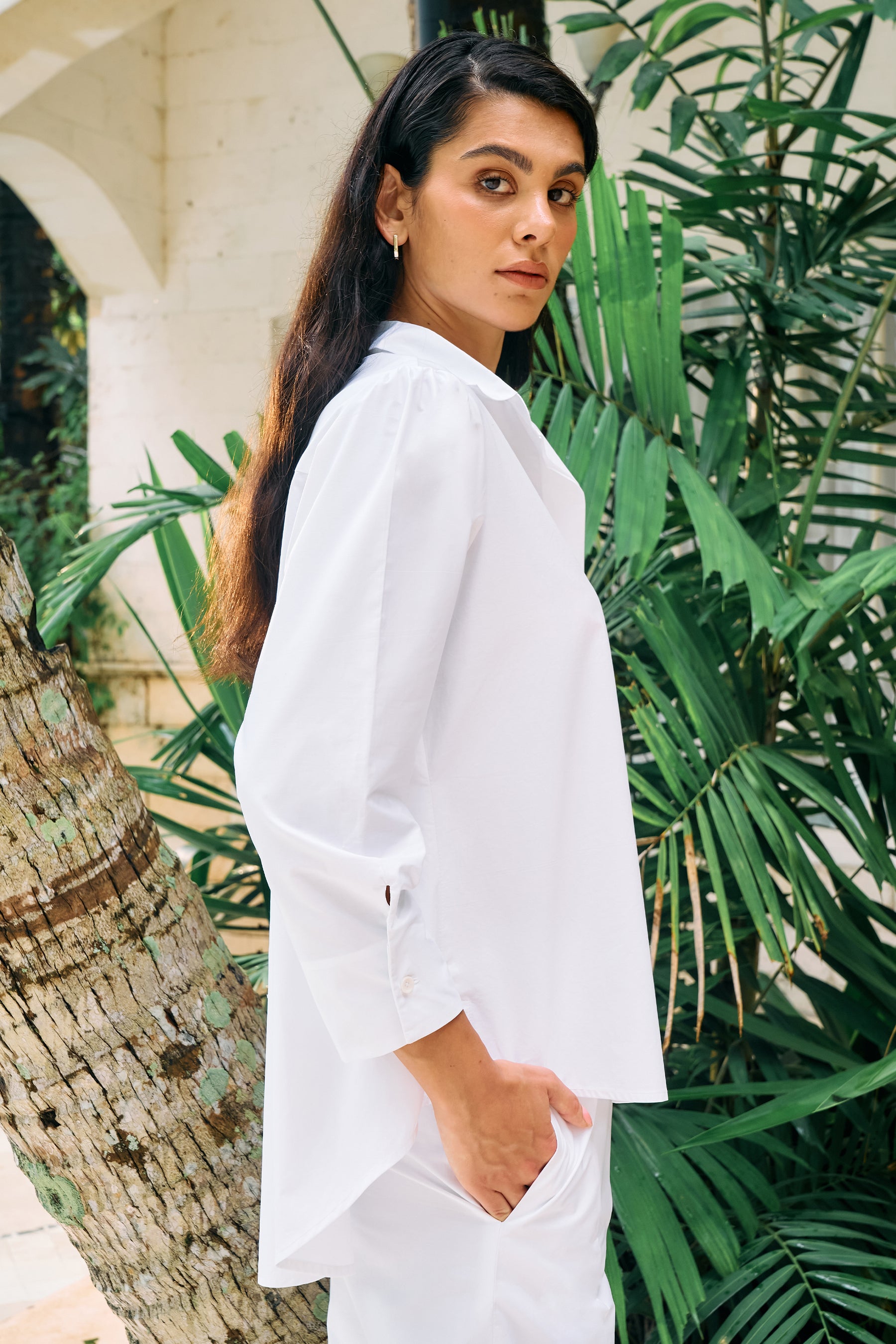 Spring Air Shirt & Spring Air Pants (White)