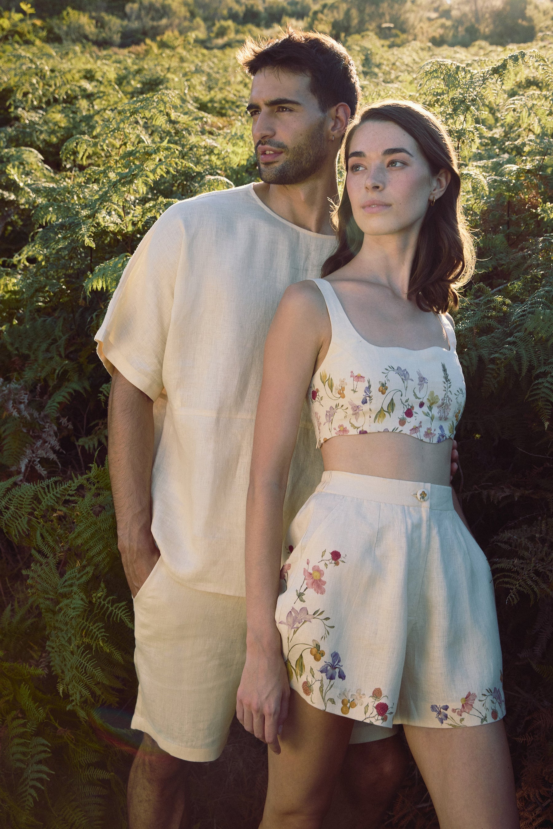 SAND Savanna Bandeau & SAND Savanna Shorts (Floral)