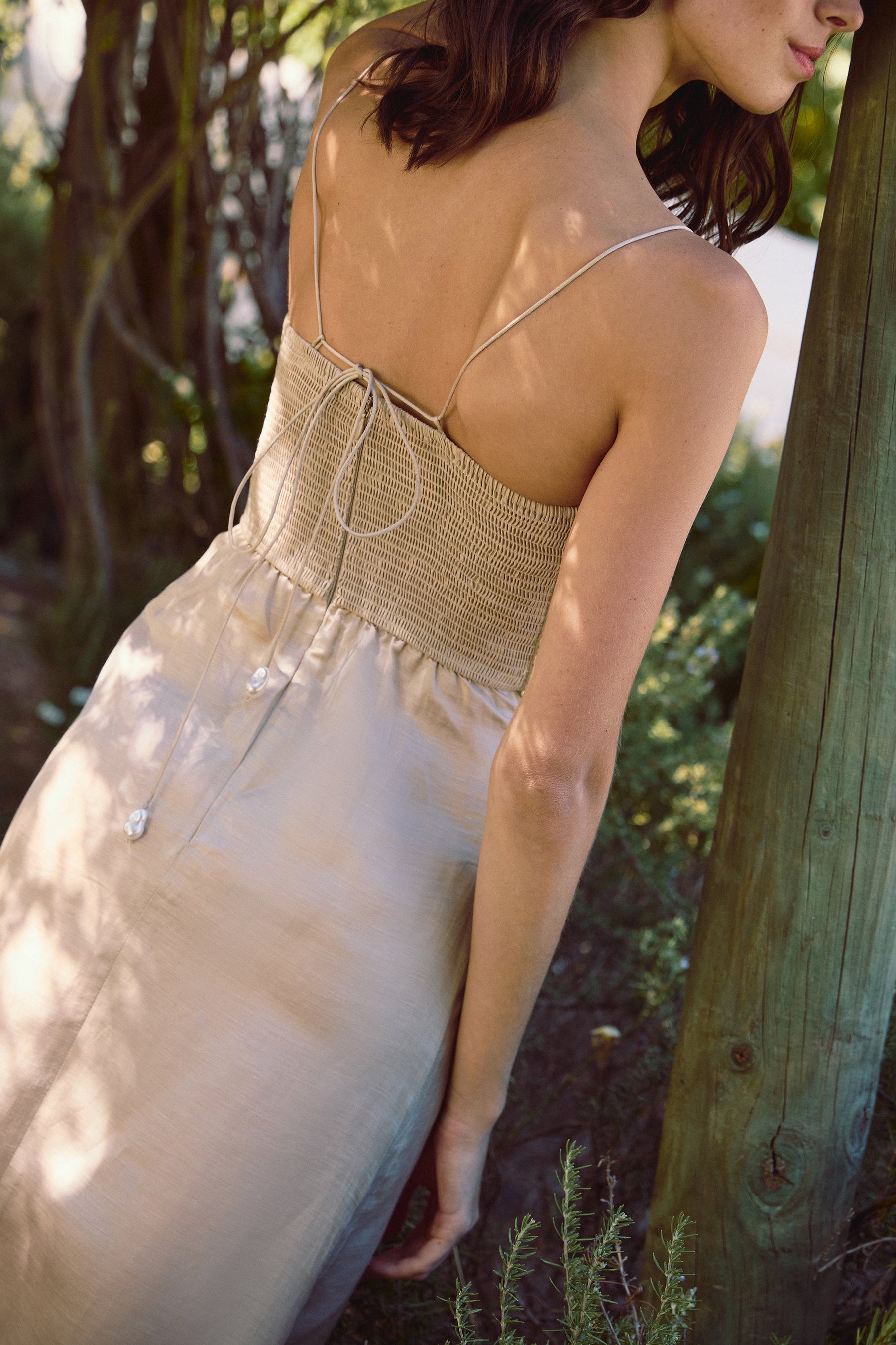 Rosendal Dress (Natural Ivory)
