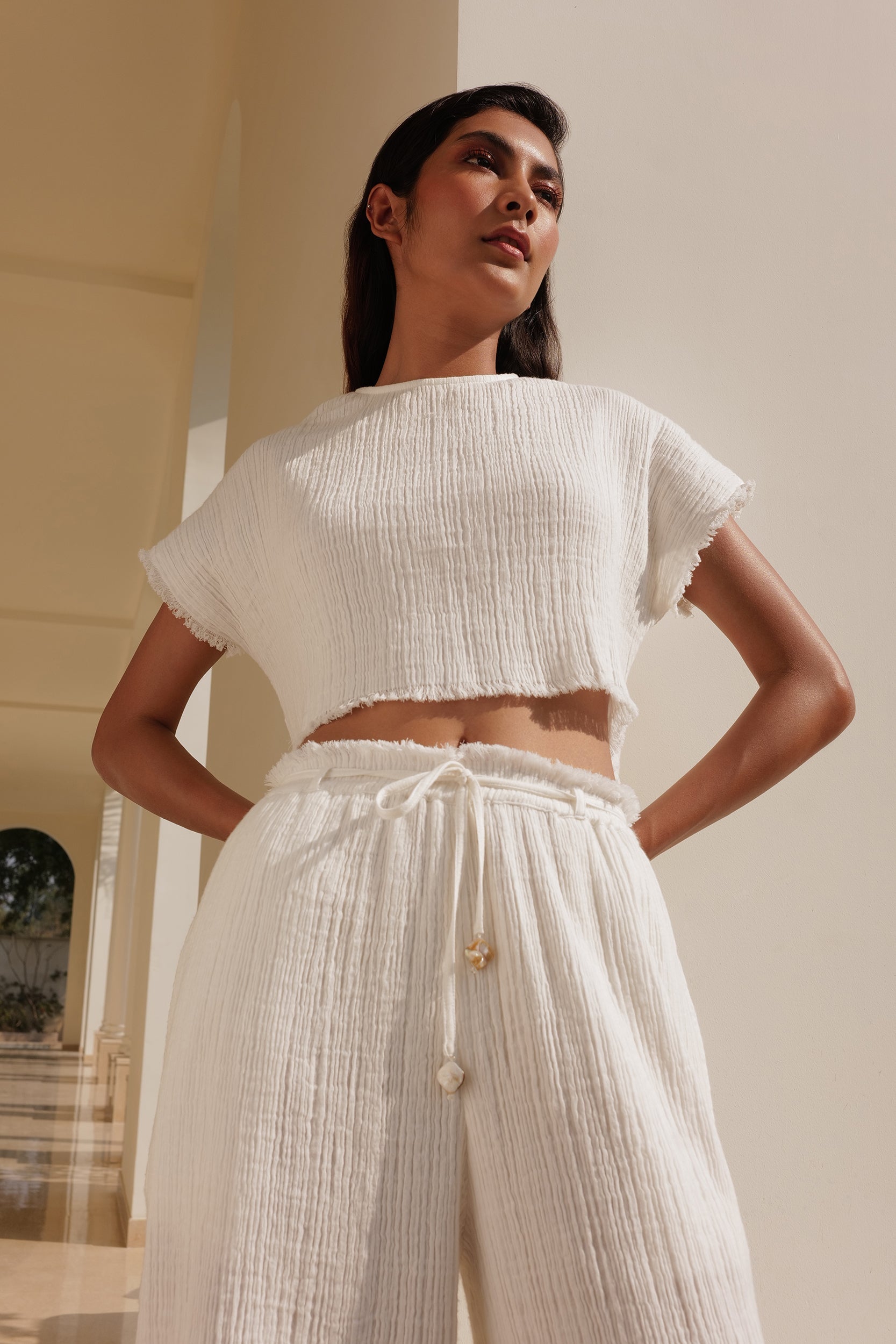 Chile Co-Ord Set - Ivory