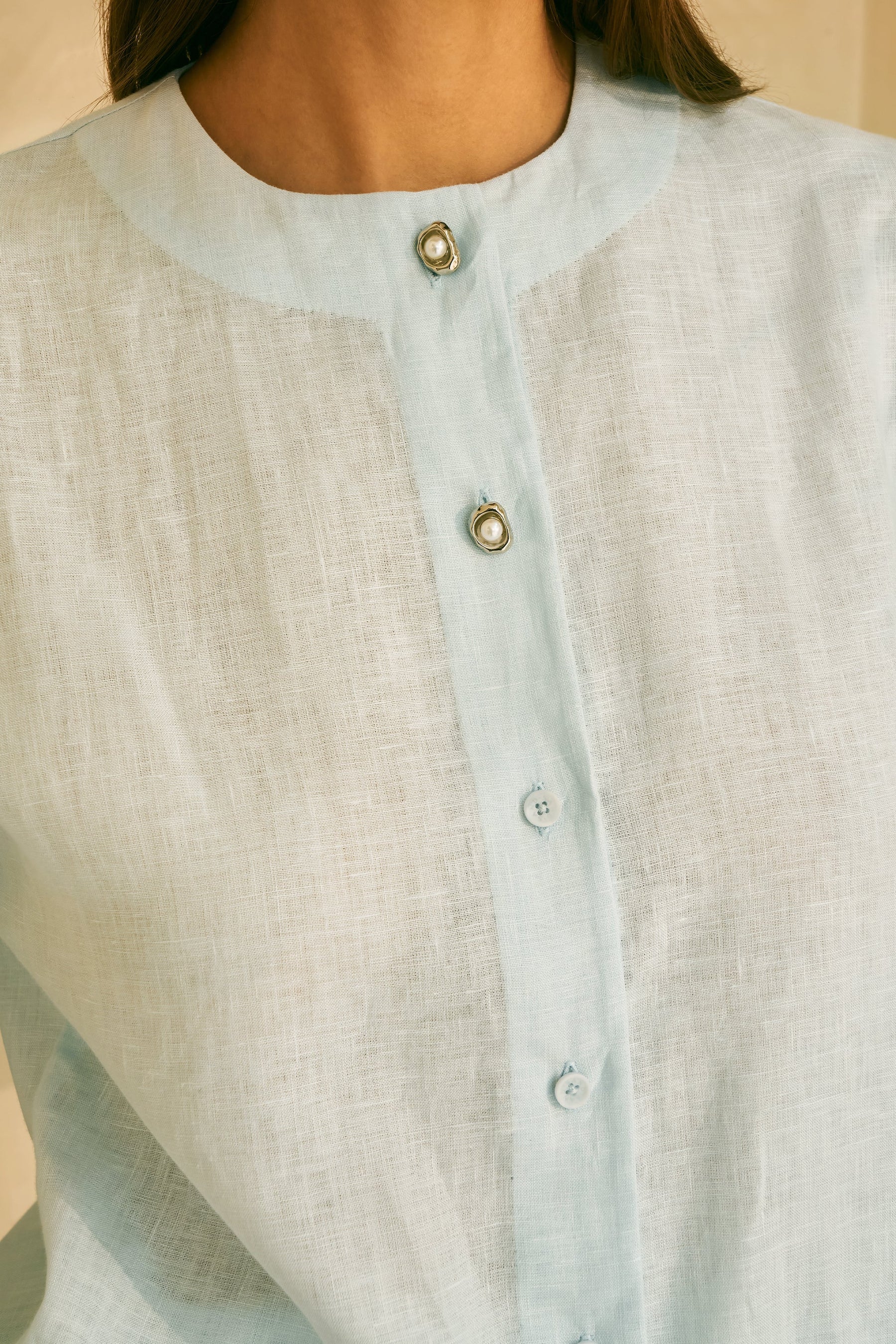 Northbound Organic Linen Shirt for Women