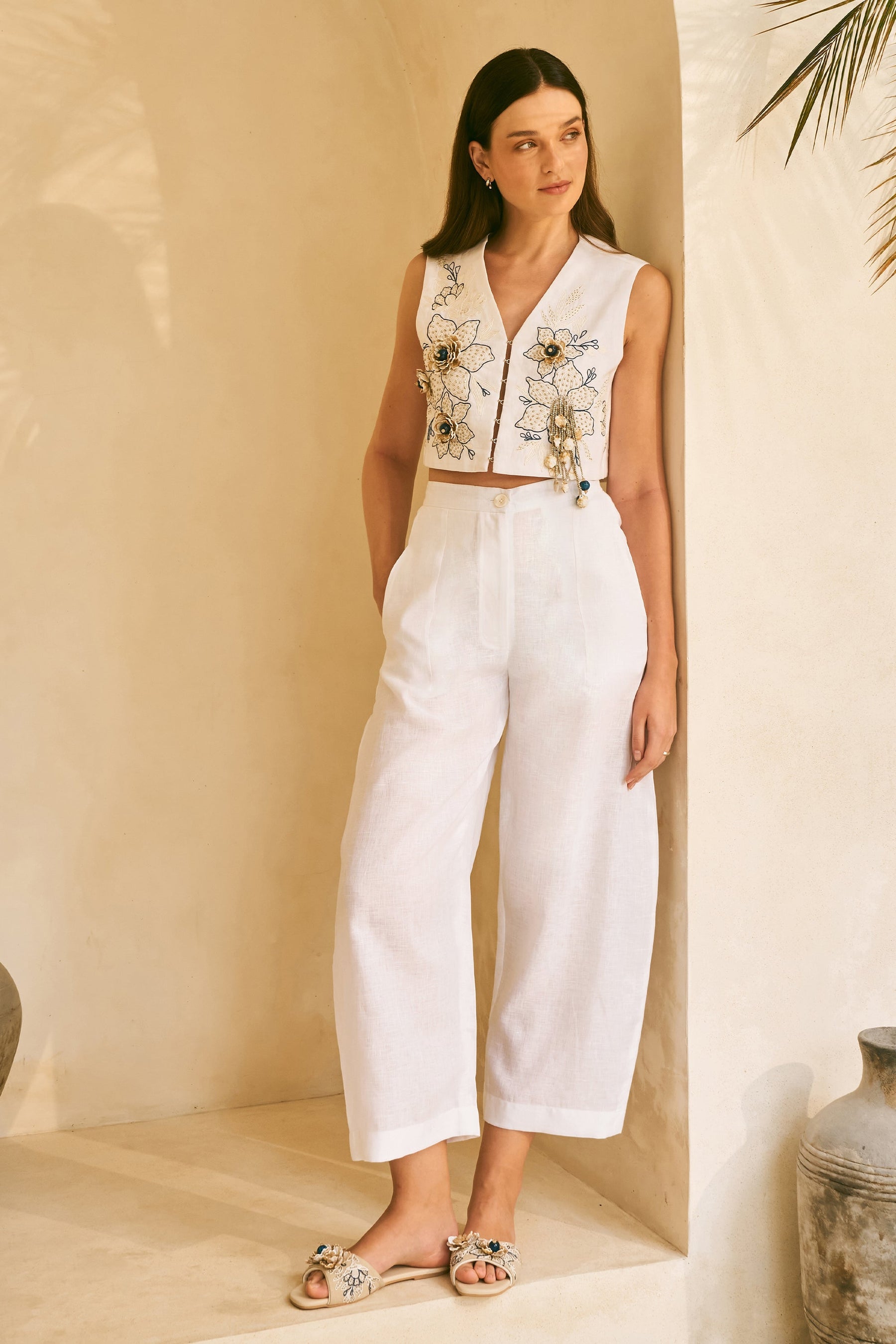 Small Hours Top (White)