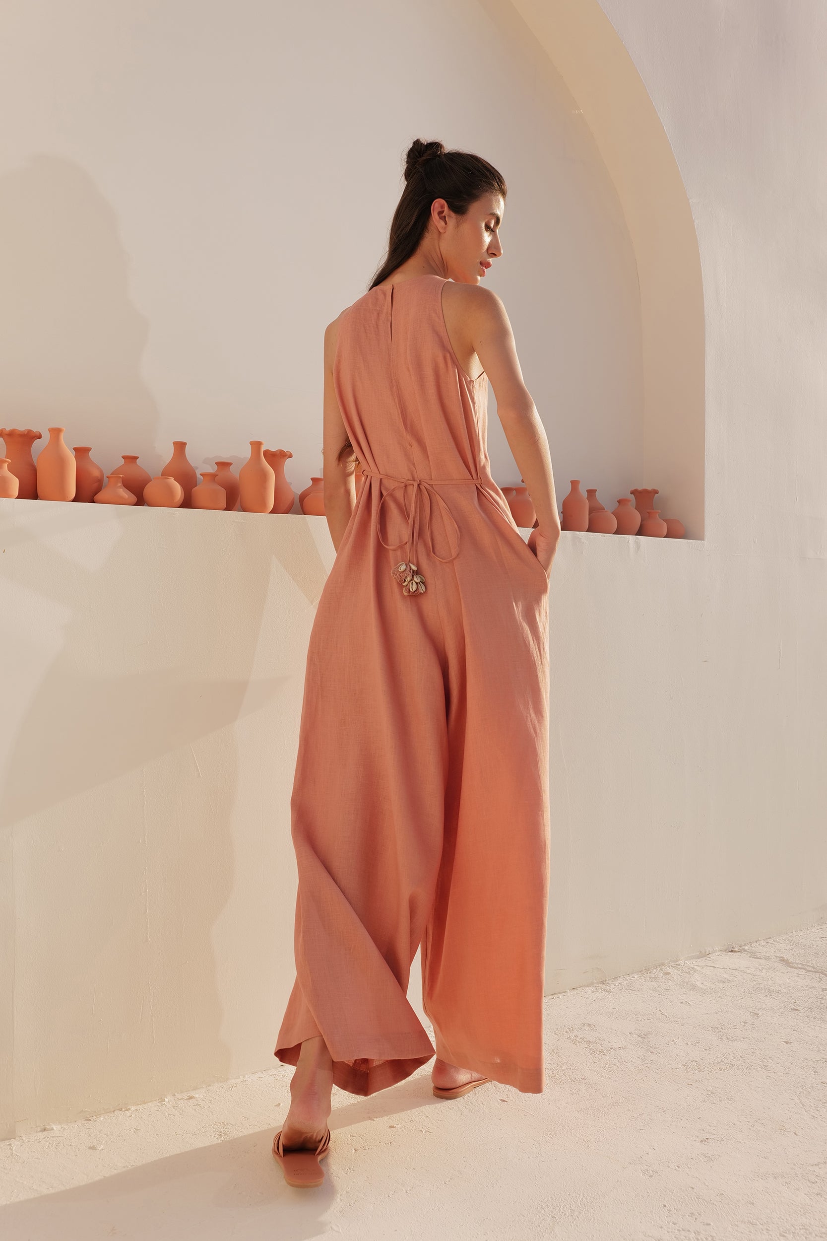 Lebanon Jumpsuit (Terracotta)