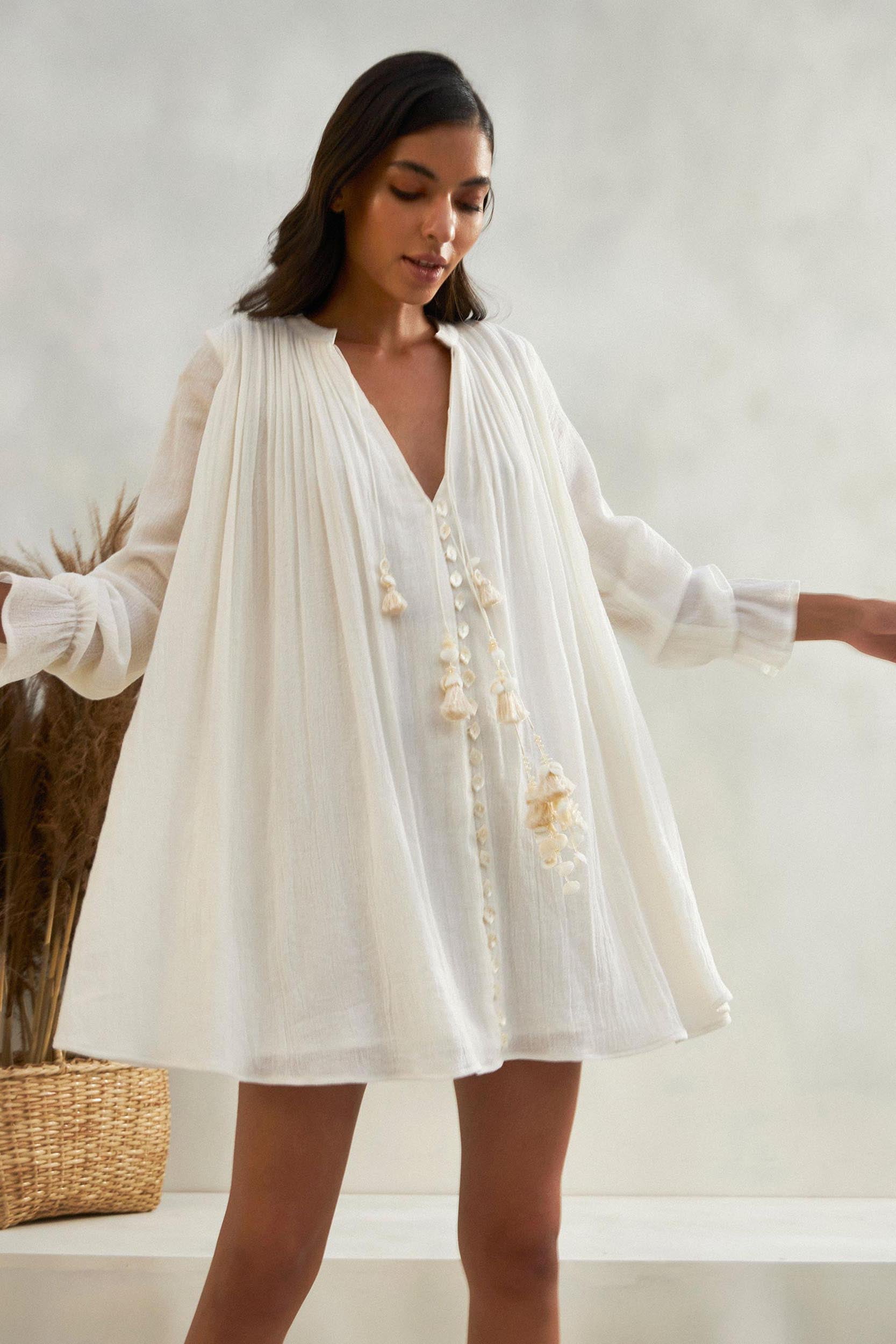 Croatia Dress (Ivory)