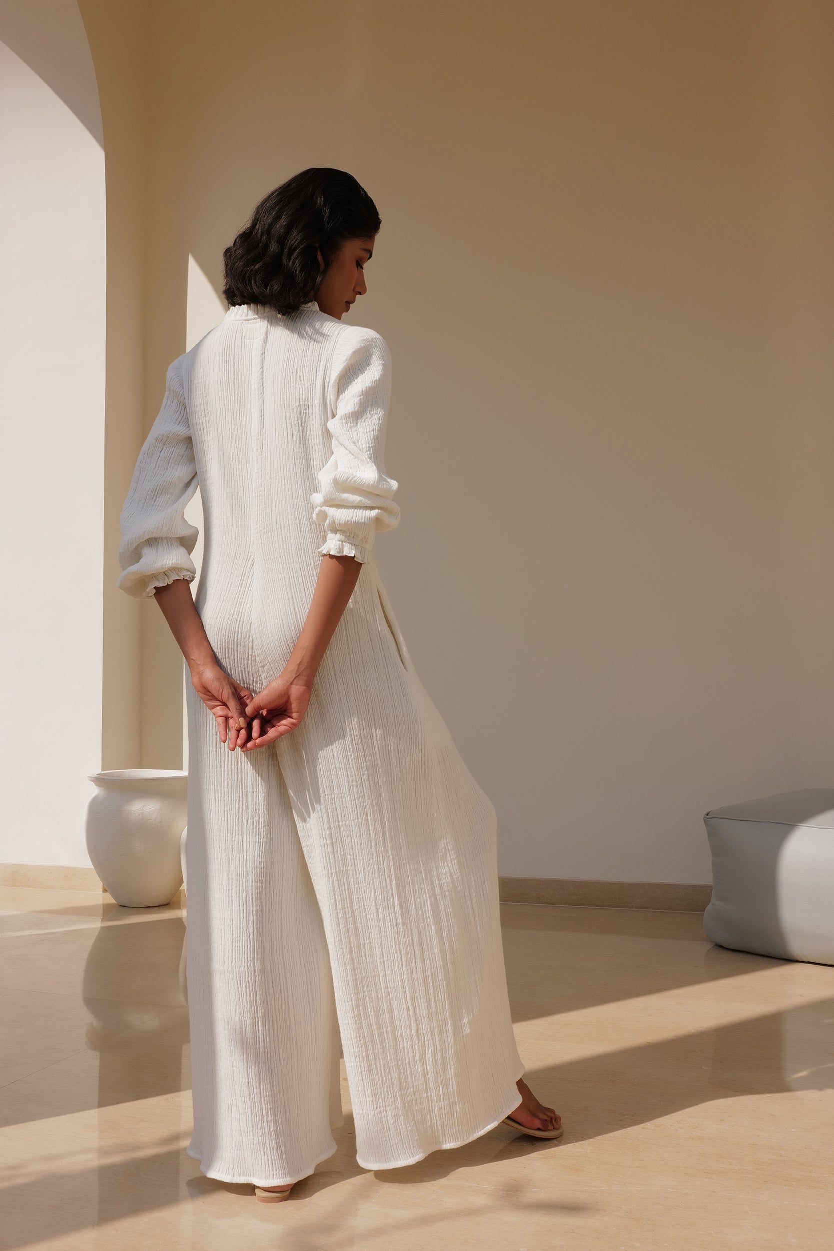 Kos Jumpsuit (Ivory)